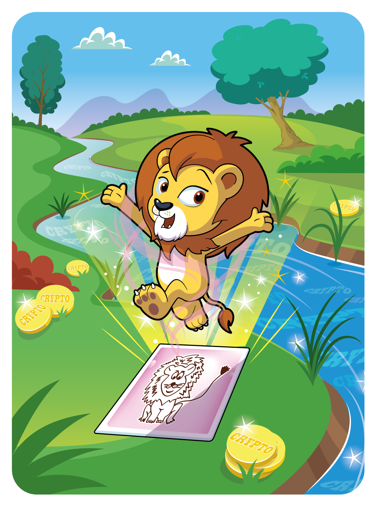 Gary Vaynerchuk - VeeFriends Series 2 - Logical Lion #6057 - NFT # 6057