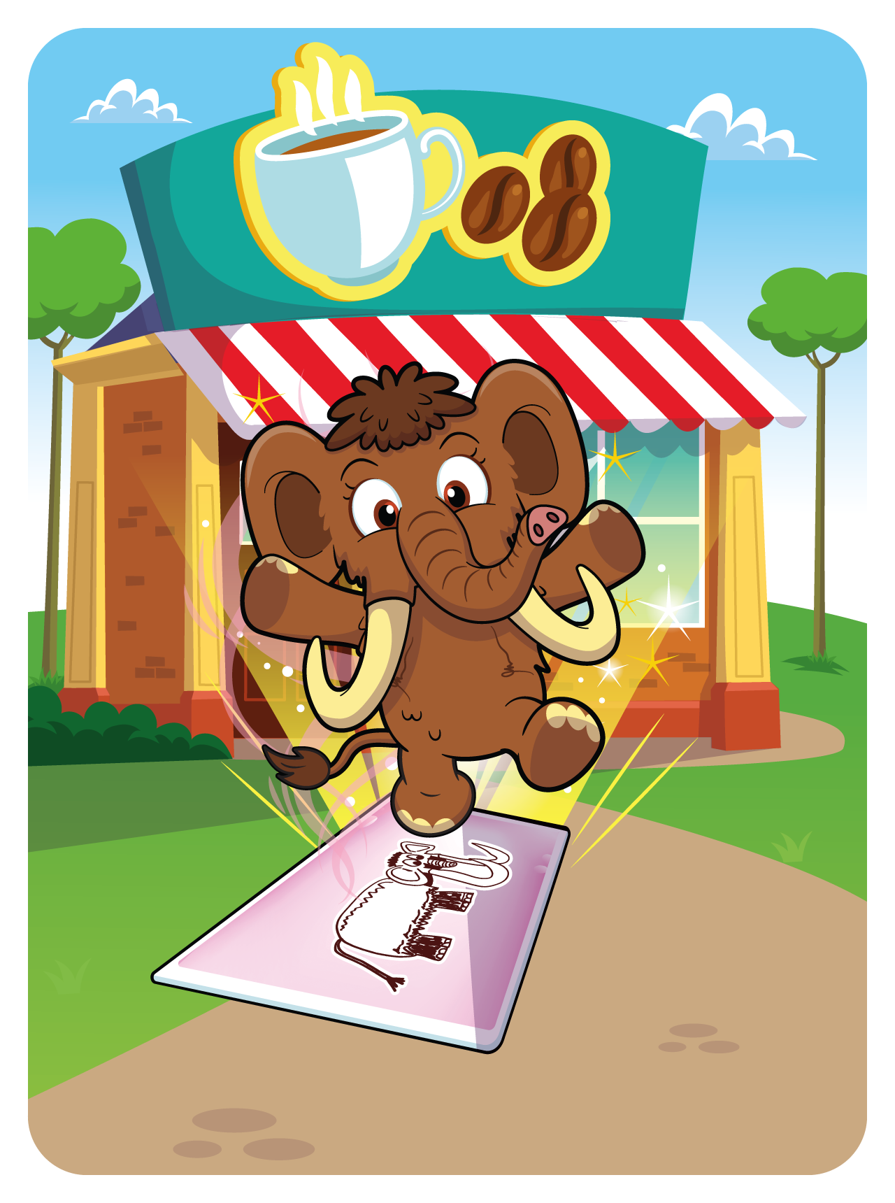 Gary Vaynerchuk - VeeFriends Series 2 - Methodical Mammoth #6350 - NFT # 6350