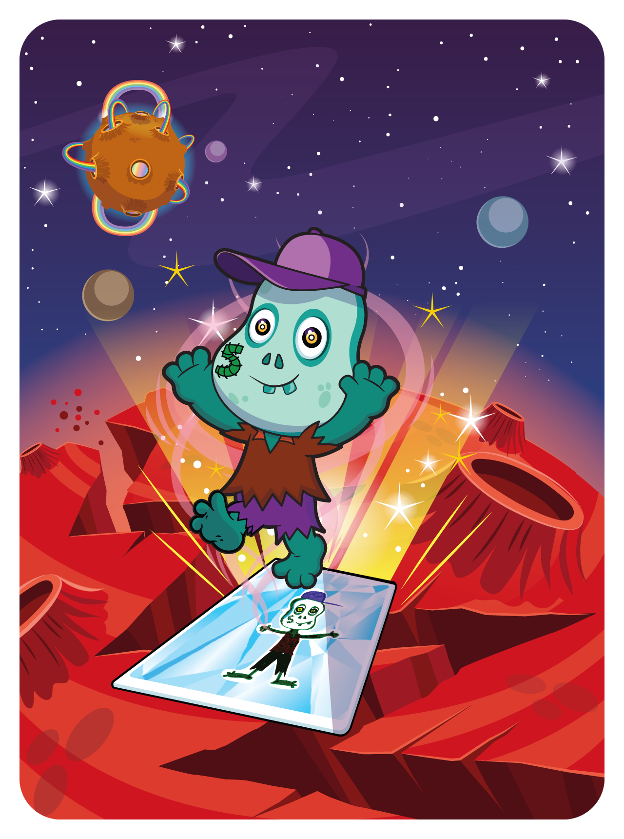 Gary Vaynerchuk - VeeFriends Series 2 - Motivated Monster #6560 - NFT # 6560