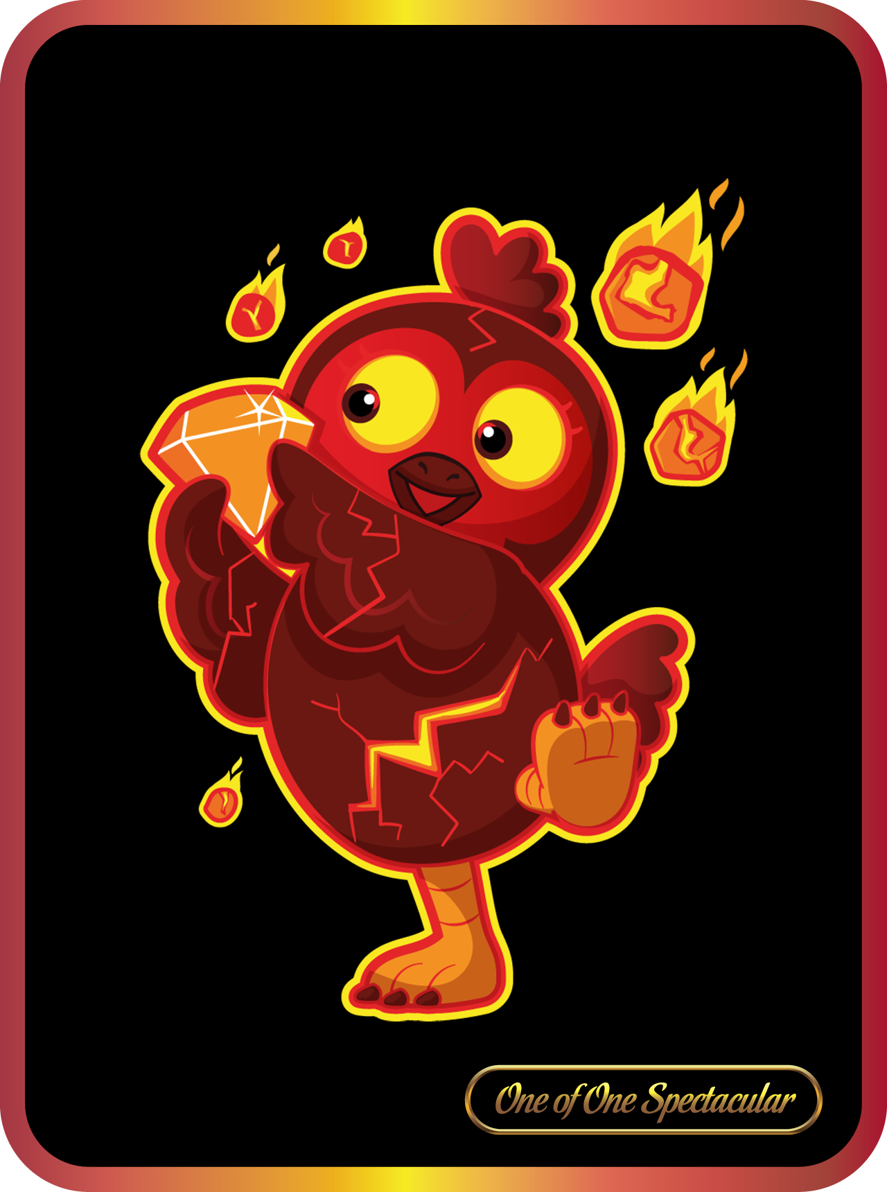 Gary Vaynerchuk - VeeFriends Series 2 - "Diamond Hands" Hen #66 - NFT # 66