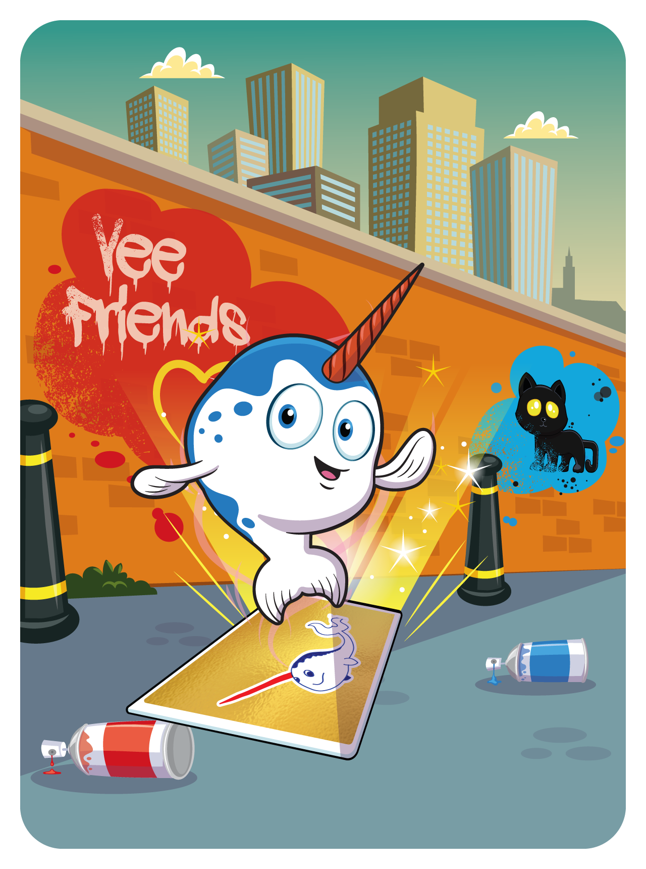 Gary Vaynerchuk - VeeFriends Series 2 - Nifty Narwhal #6610 - NFT # 6610