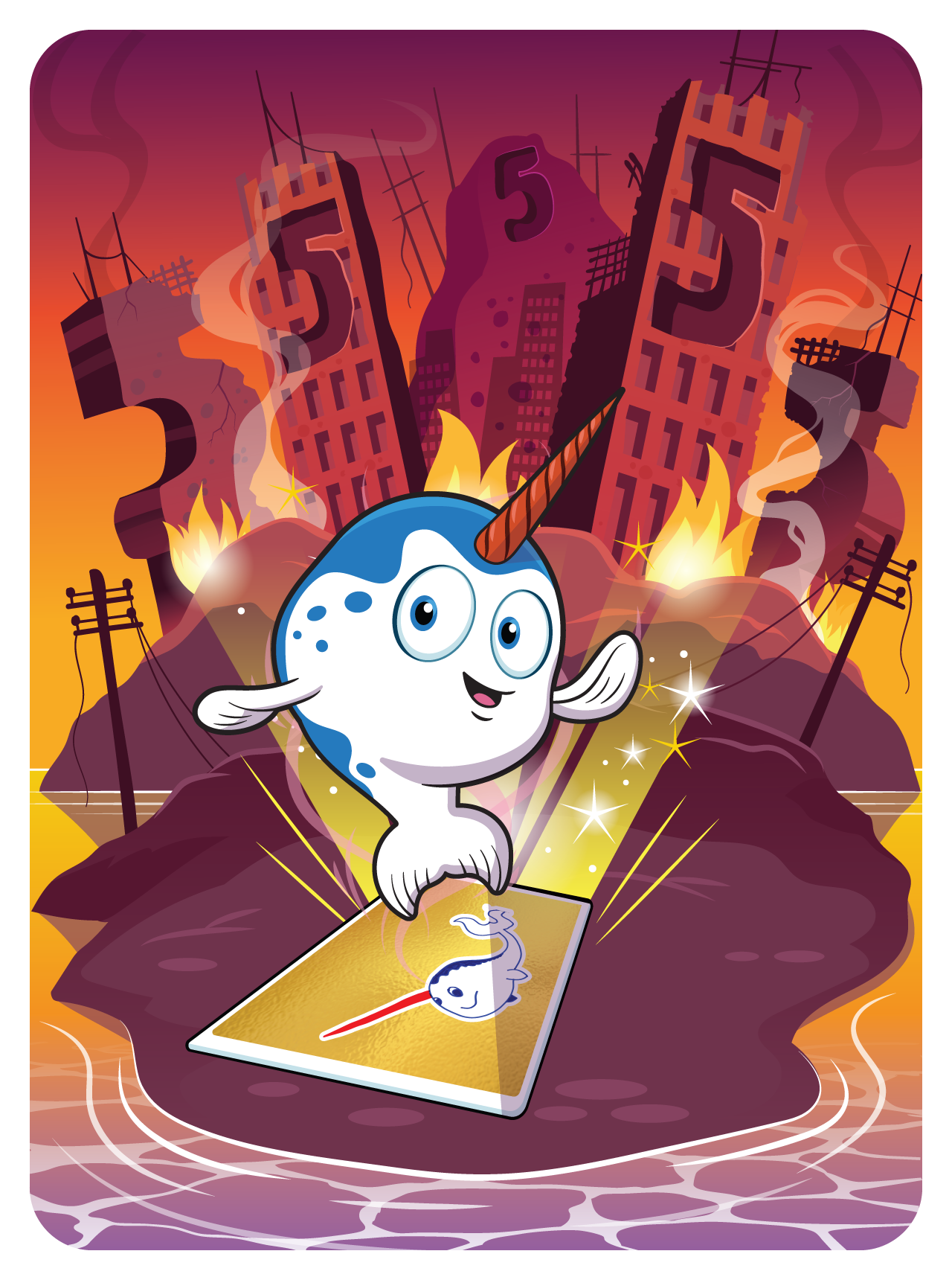 Gary Vaynerchuk - VeeFriends Series 2 - Nifty Narwhal #6622 - NFT # 6622