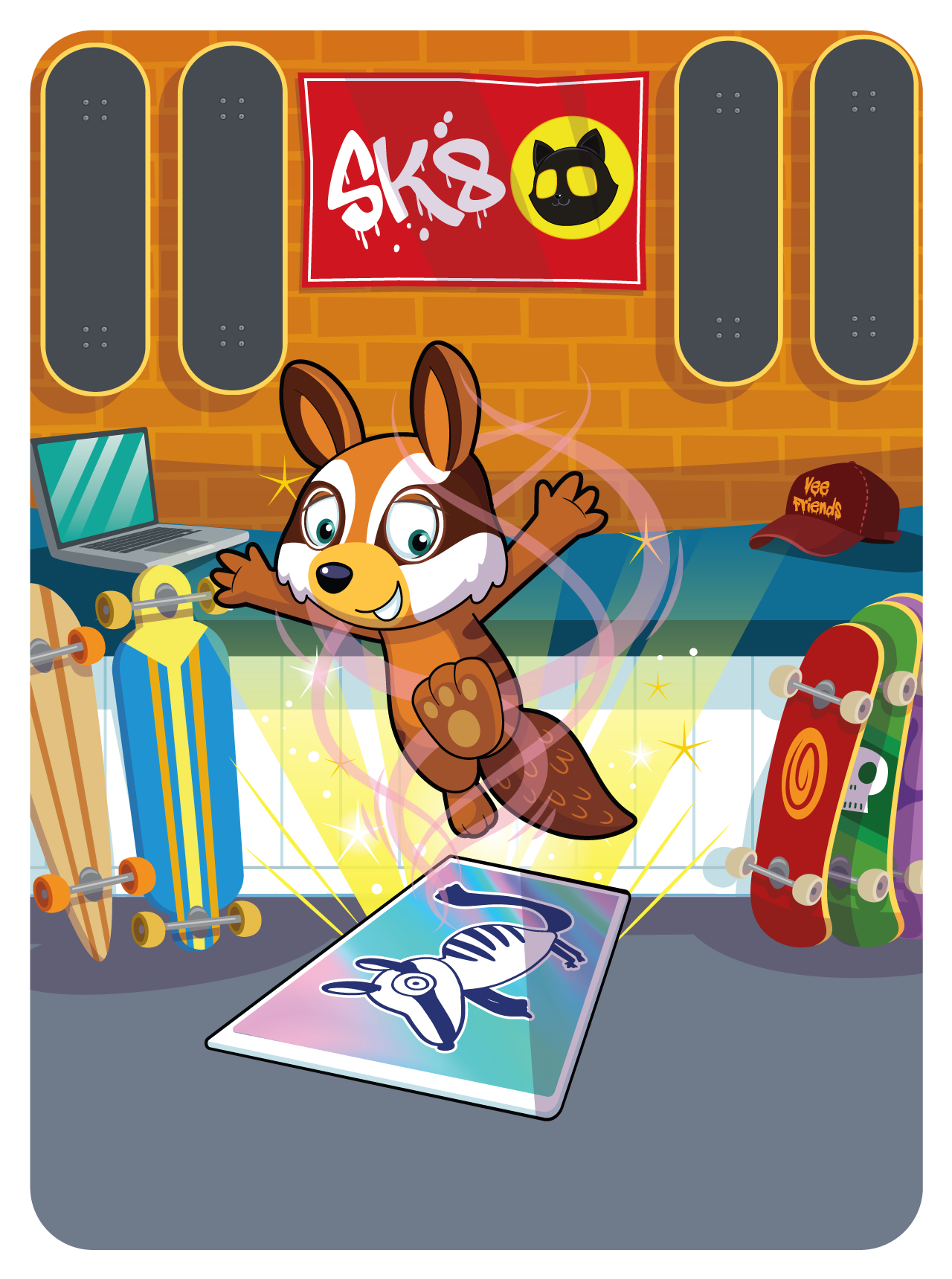 Gary Vaynerchuk - VeeFriends Series 2 - Noble Numbat #6643 - NFT # 6643