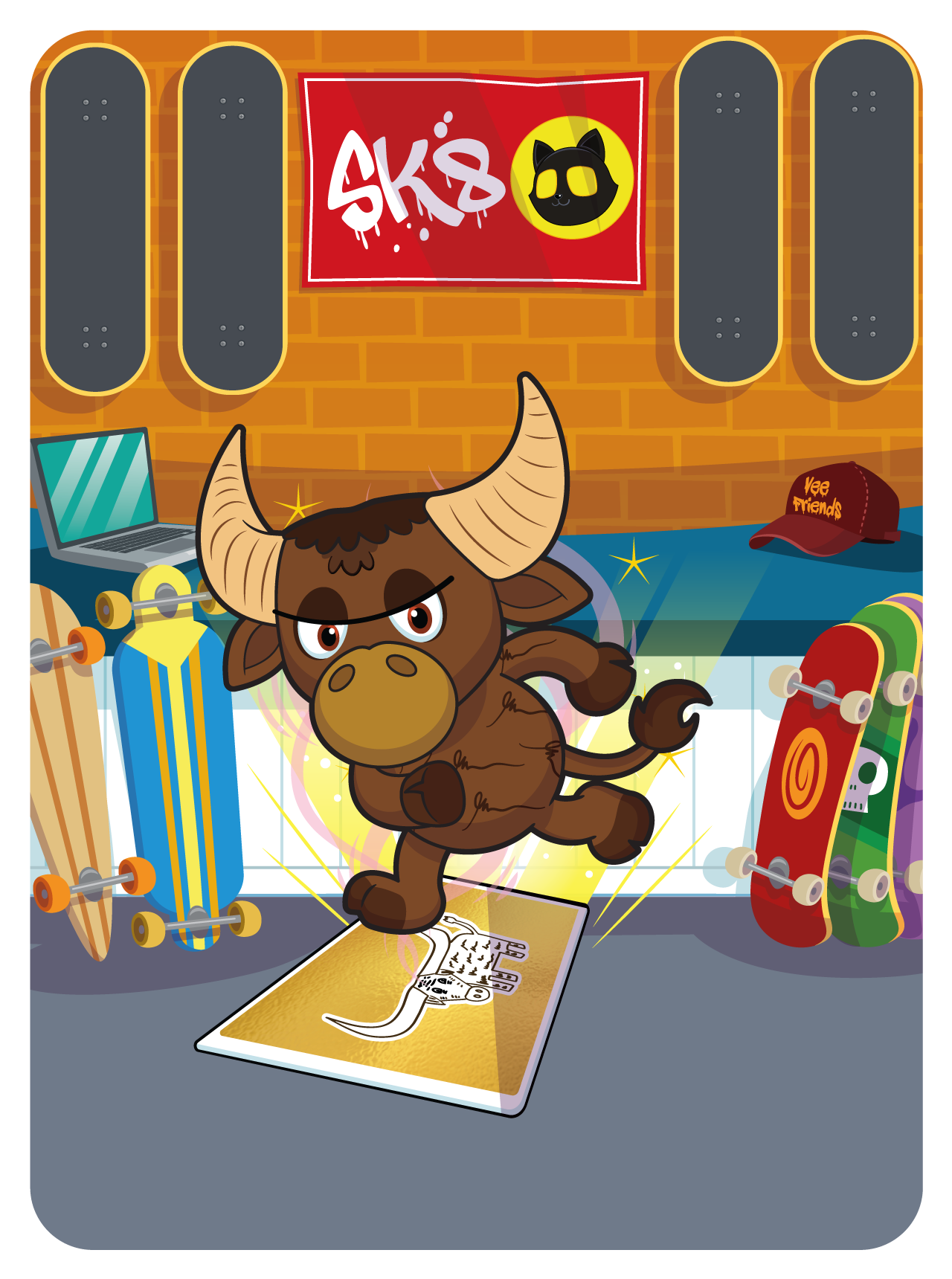 Gary Vaynerchuk - VeeFriends Series 2 - O.G. Ox #6693 - NFT # 6693