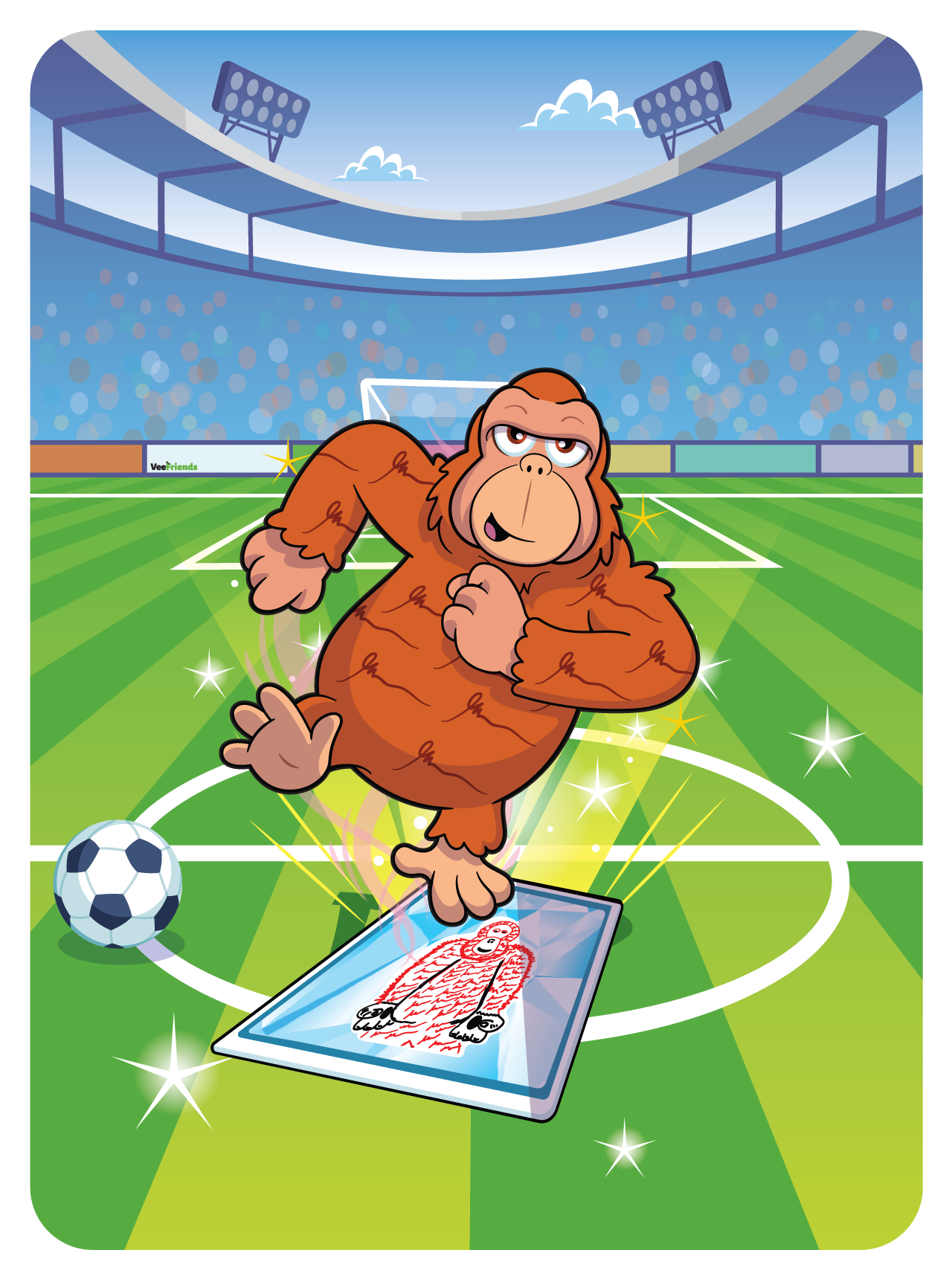 Gary Vaynerchuk - VeeFriends Series 2 - Offense Oriented Orangutan #6767 - NFT # 6767