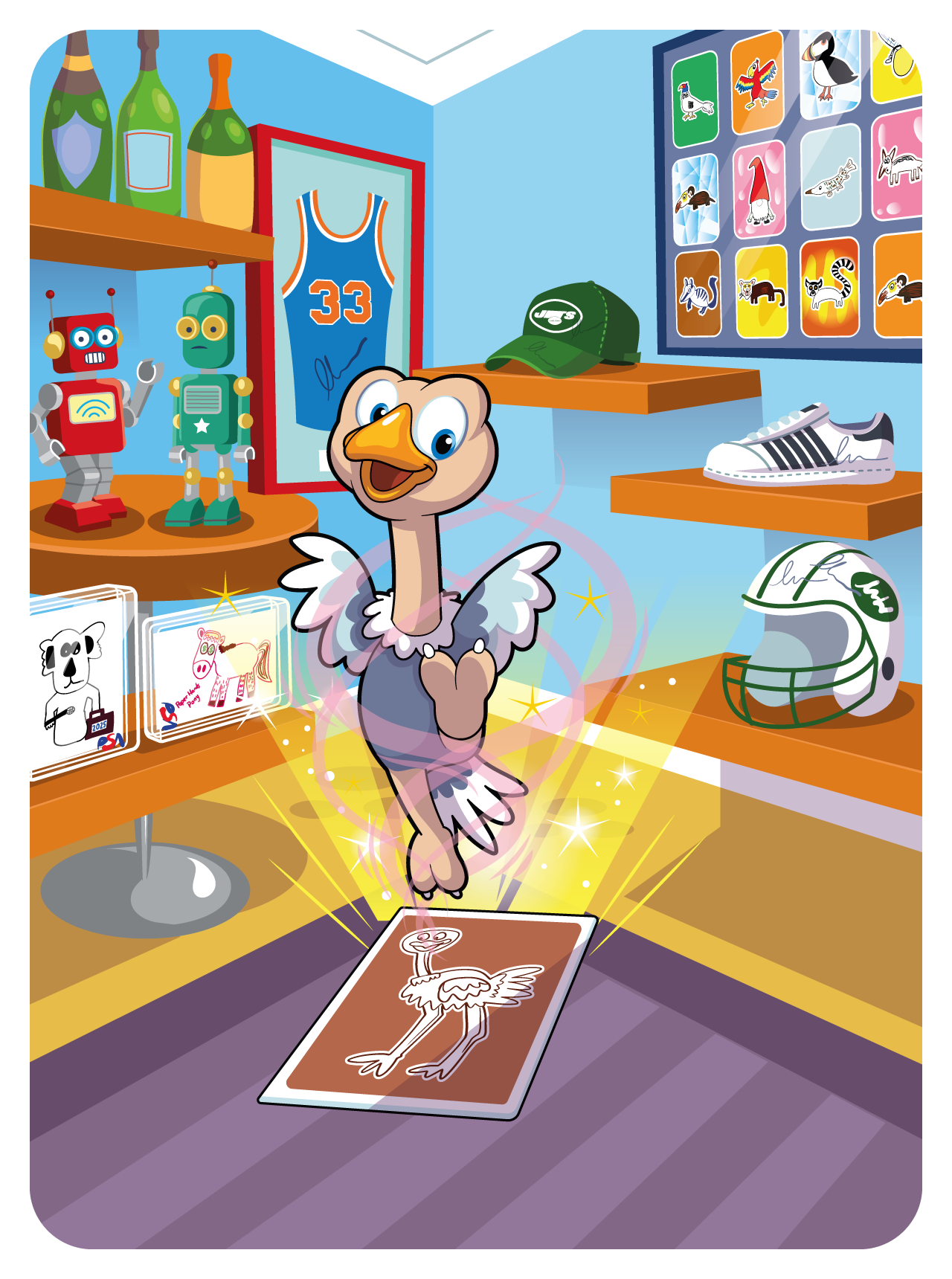 Gary Vaynerchuk - VeeFriends Series 2 - Organized Ostrich #6863 - NFT # 6863