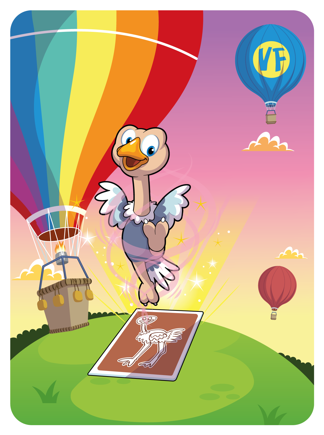 Gary Vaynerchuk - VeeFriends Series 2 - Organized Ostrich #6867 - NFT # 6867