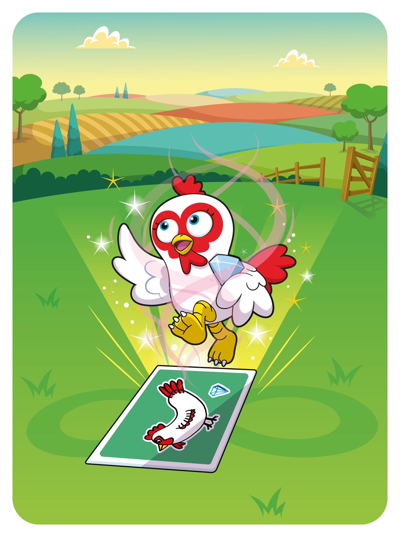 Gary Vaynerchuk - VeeFriends Series 2 - "Diamond Hands" Hen #69 - NFT # 69