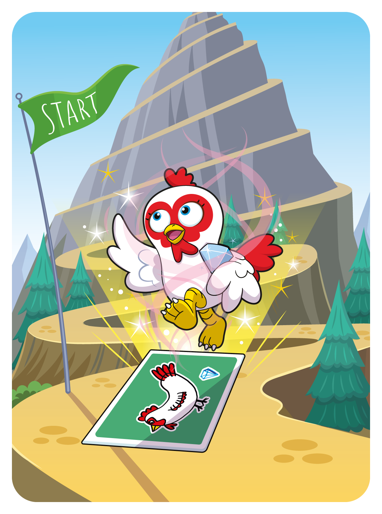 Gary Vaynerchuk - VeeFriends Series 2 - "Diamond Hands" Hen #70 - NFT # 70