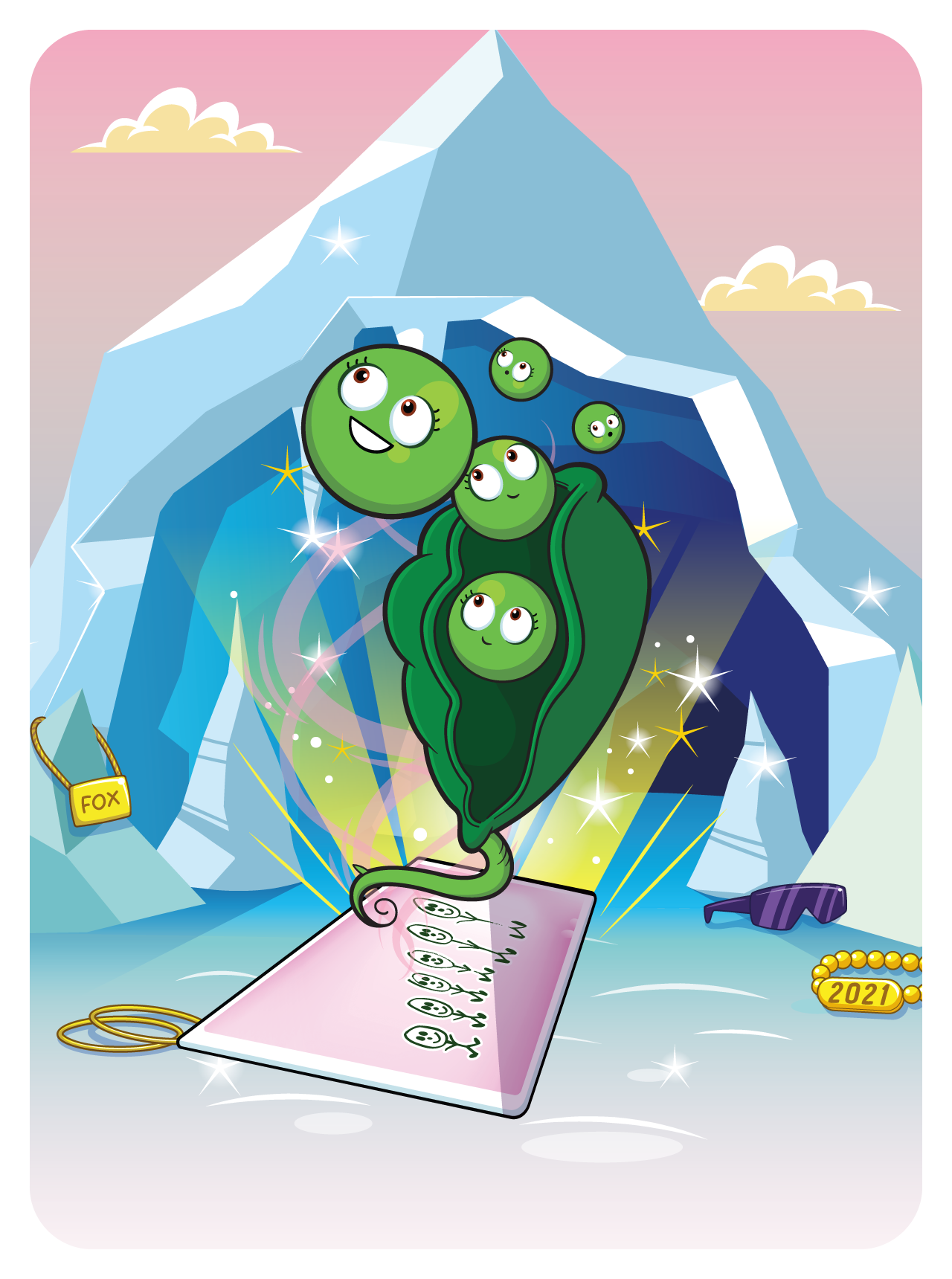 Gary Vaynerchuk - VeeFriends Series 2 - Pea Salad #7002 - NFT # 7002