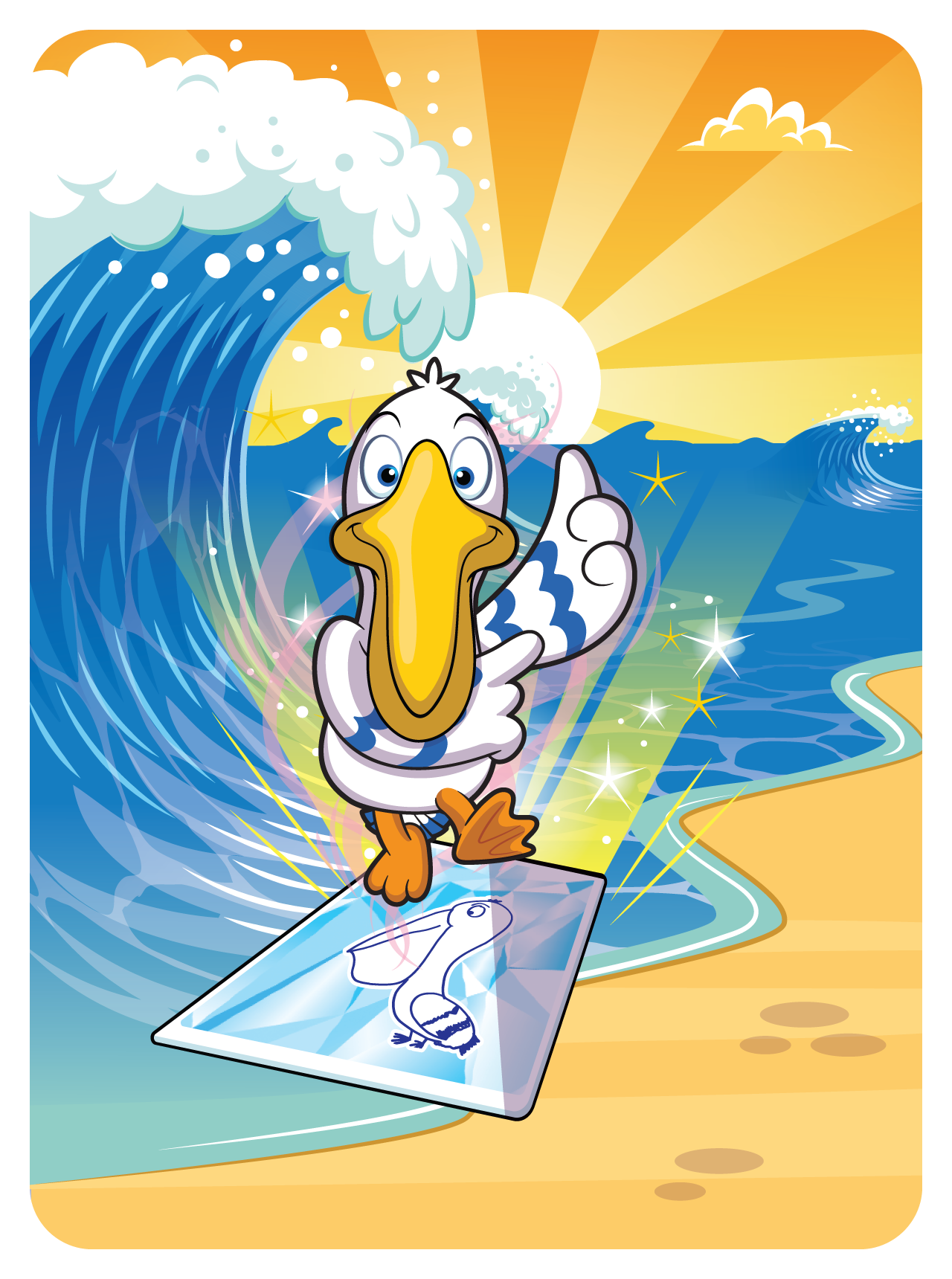 Gary Vaynerchuk - VeeFriends Series 2 - Peaceful Pelican #7072 - NFT # 7072