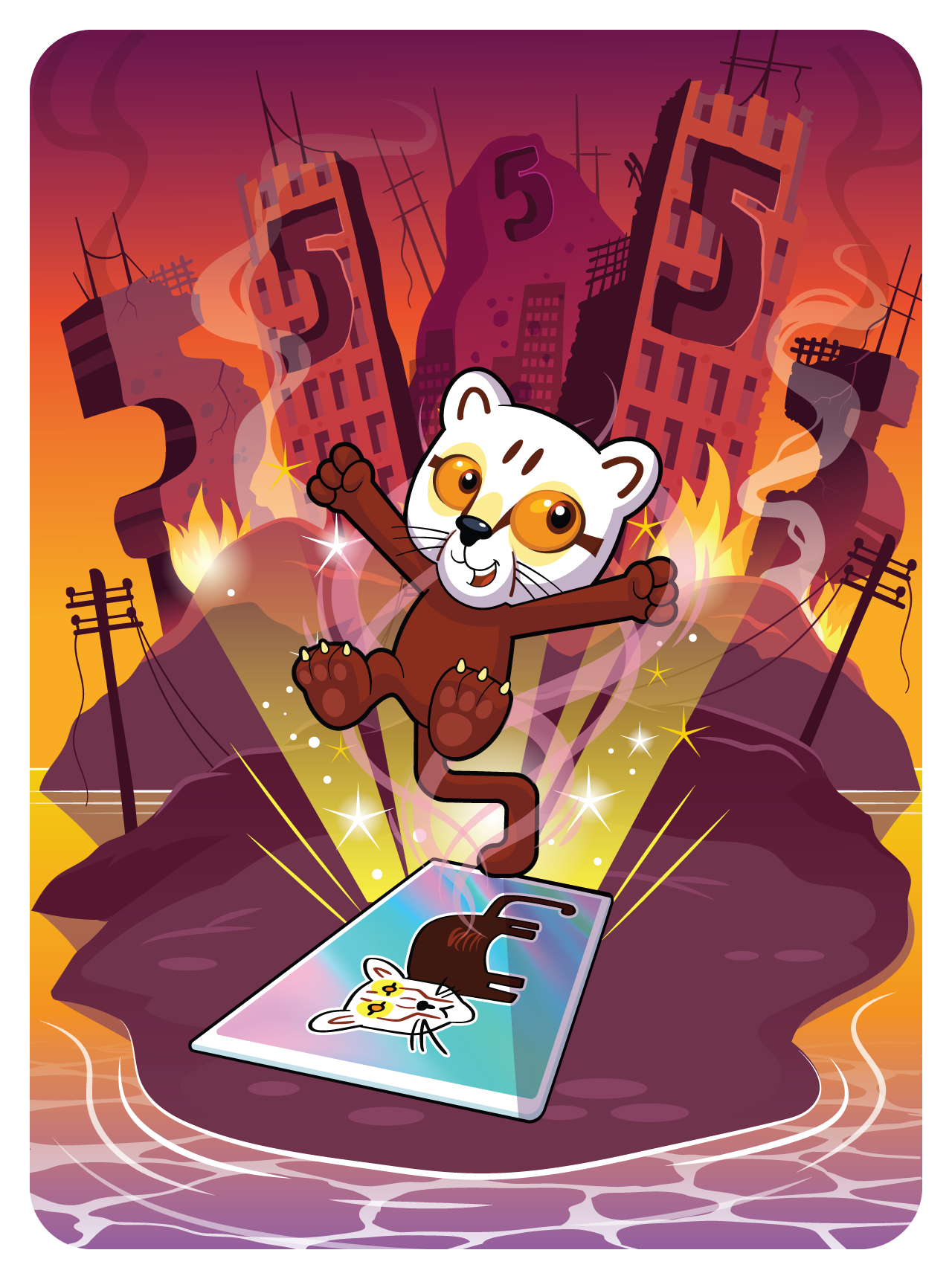 Gary Vaynerchuk - VeeFriends Series 2 - Perceptive Puma #7102 - NFT # 7102