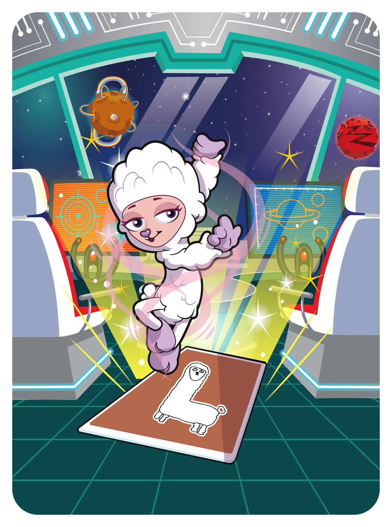 Gary Vaynerchuk - VeeFriends Series 2 - Aspiring Alpaca #714 - NFT # 714