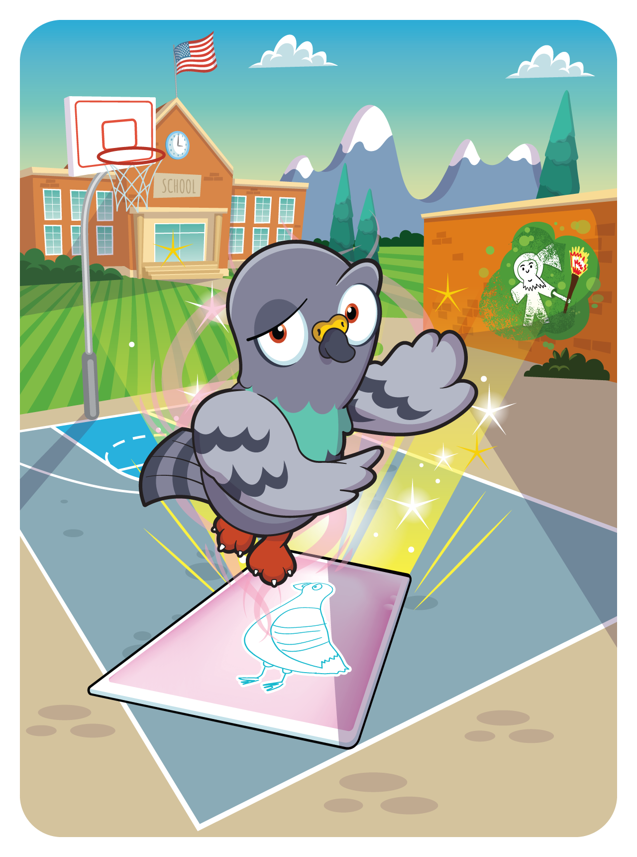 Gary Vaynerchuk - VeeFriends Series 2 - Perspective Pigeon #7162 - NFT # 7162