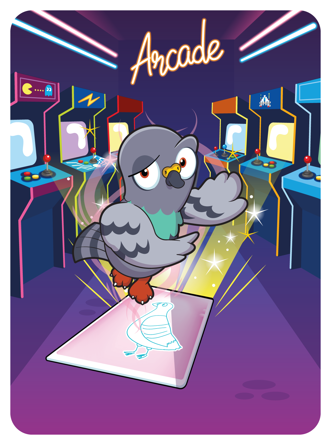 Gary Vaynerchuk - VeeFriends Series 2 - Perspective Pigeon #7163 - NFT # 7163