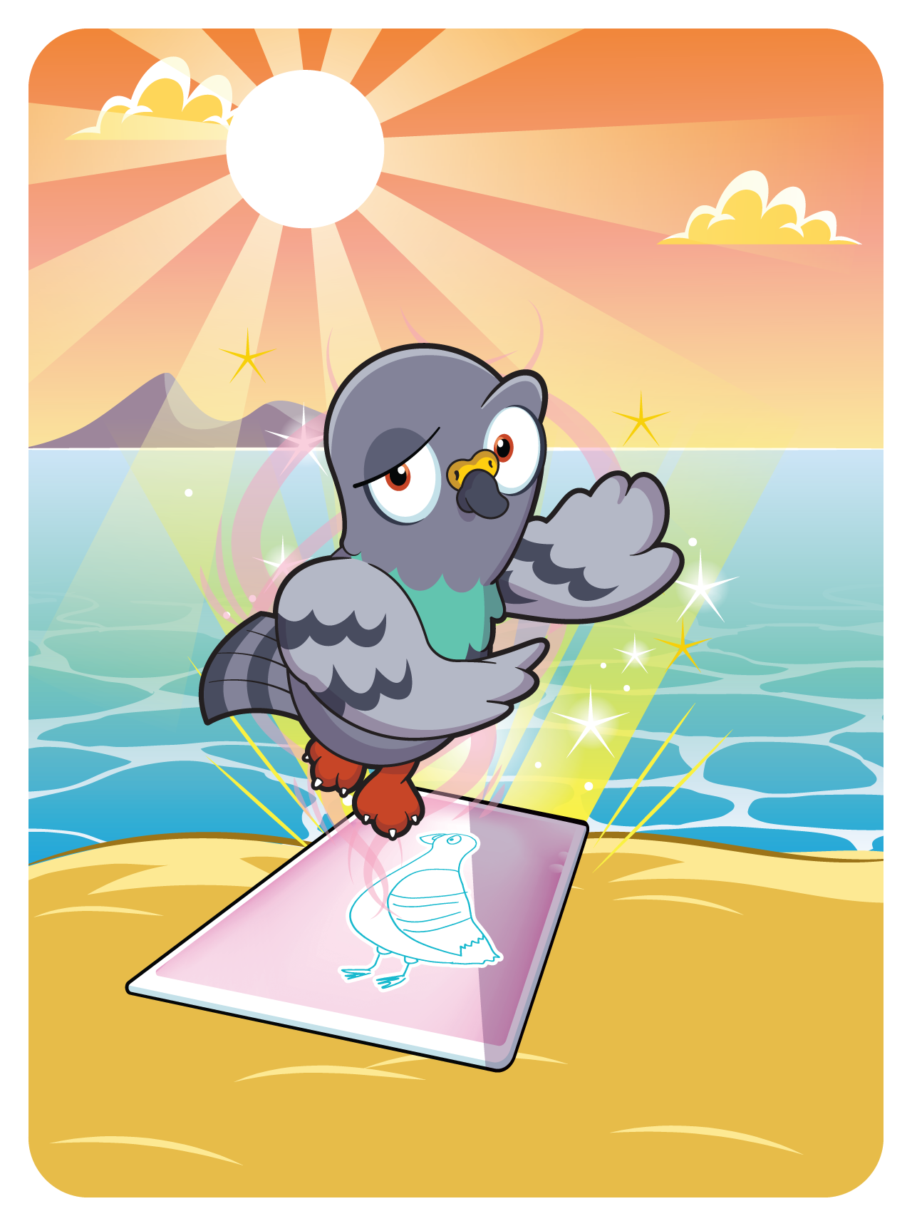 Gary Vaynerchuk - VeeFriends Series 2 - Perspective Pigeon #7187 - NFT # 7187