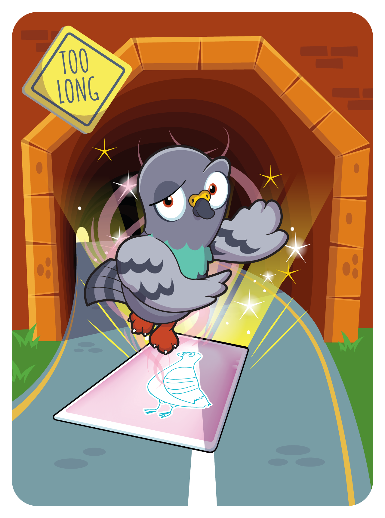 Gary Vaynerchuk - VeeFriends Series 2 - Perspective Pigeon #7189 - NFT # 7189