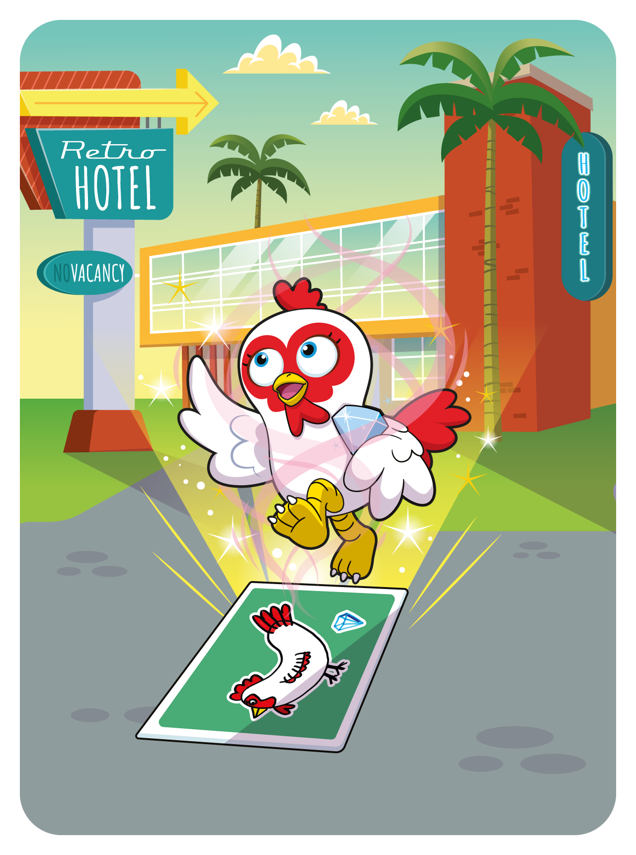 Gary Vaynerchuk - VeeFriends Series 2 - "Diamond Hands" Hen #72 - NFT # 72