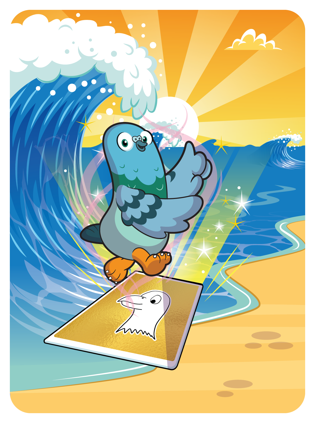 Gary Vaynerchuk - VeeFriends Series 2 - Persuasive Pigeon #7201 - NFT # 7201