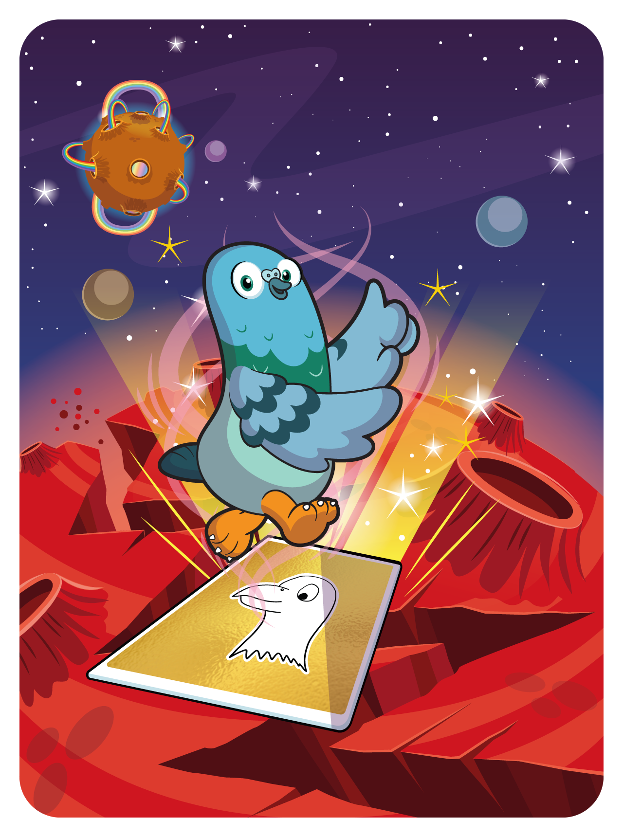 Gary Vaynerchuk - VeeFriends Series 2 - Persuasive Pigeon #7213 - NFT # 7213