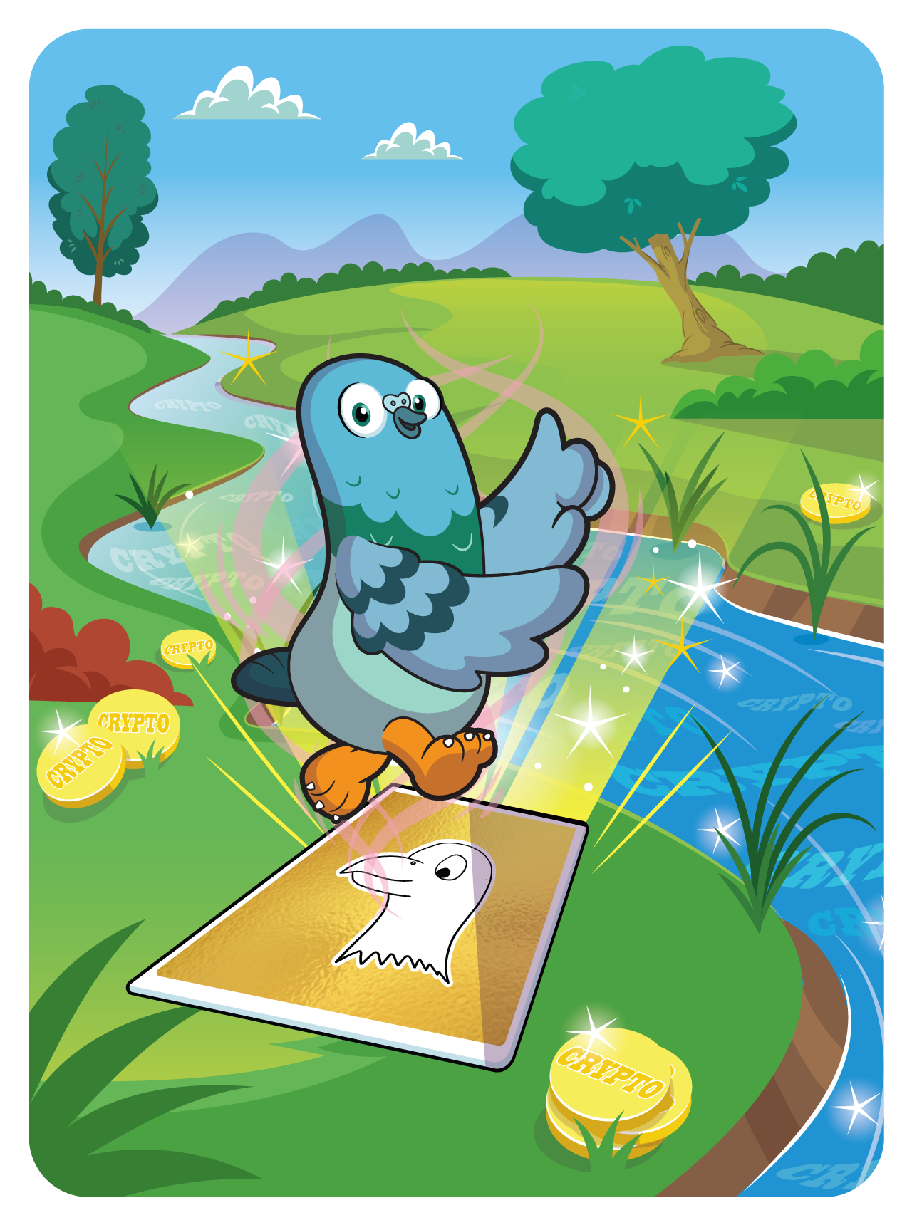 Gary Vaynerchuk - VeeFriends Series 2 - Persuasive Pigeon #7214 - NFT # 7214