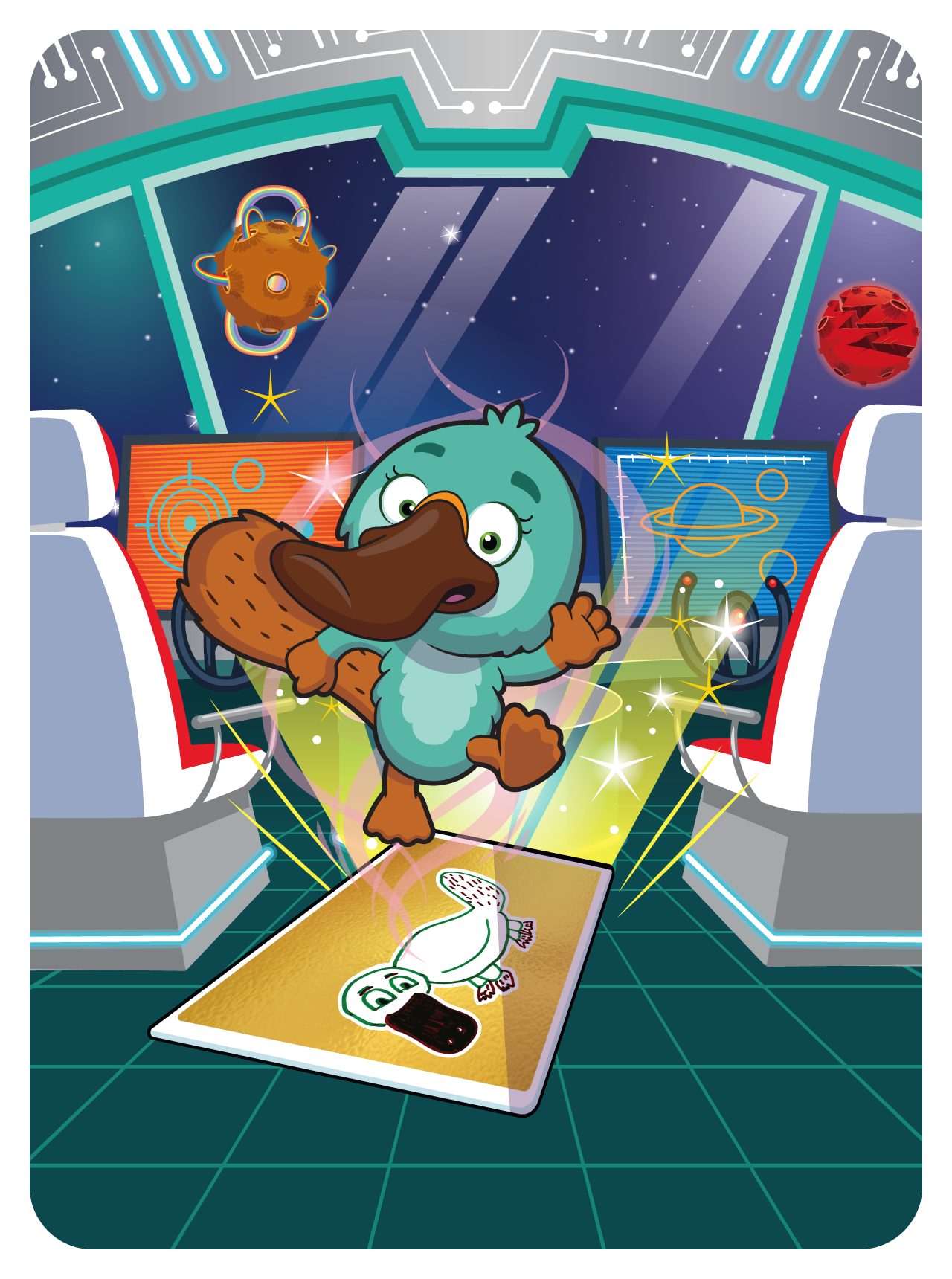 Gary Vaynerchuk - VeeFriends Series 2 - Pleasant Platypus #7243 - NFT # 7243