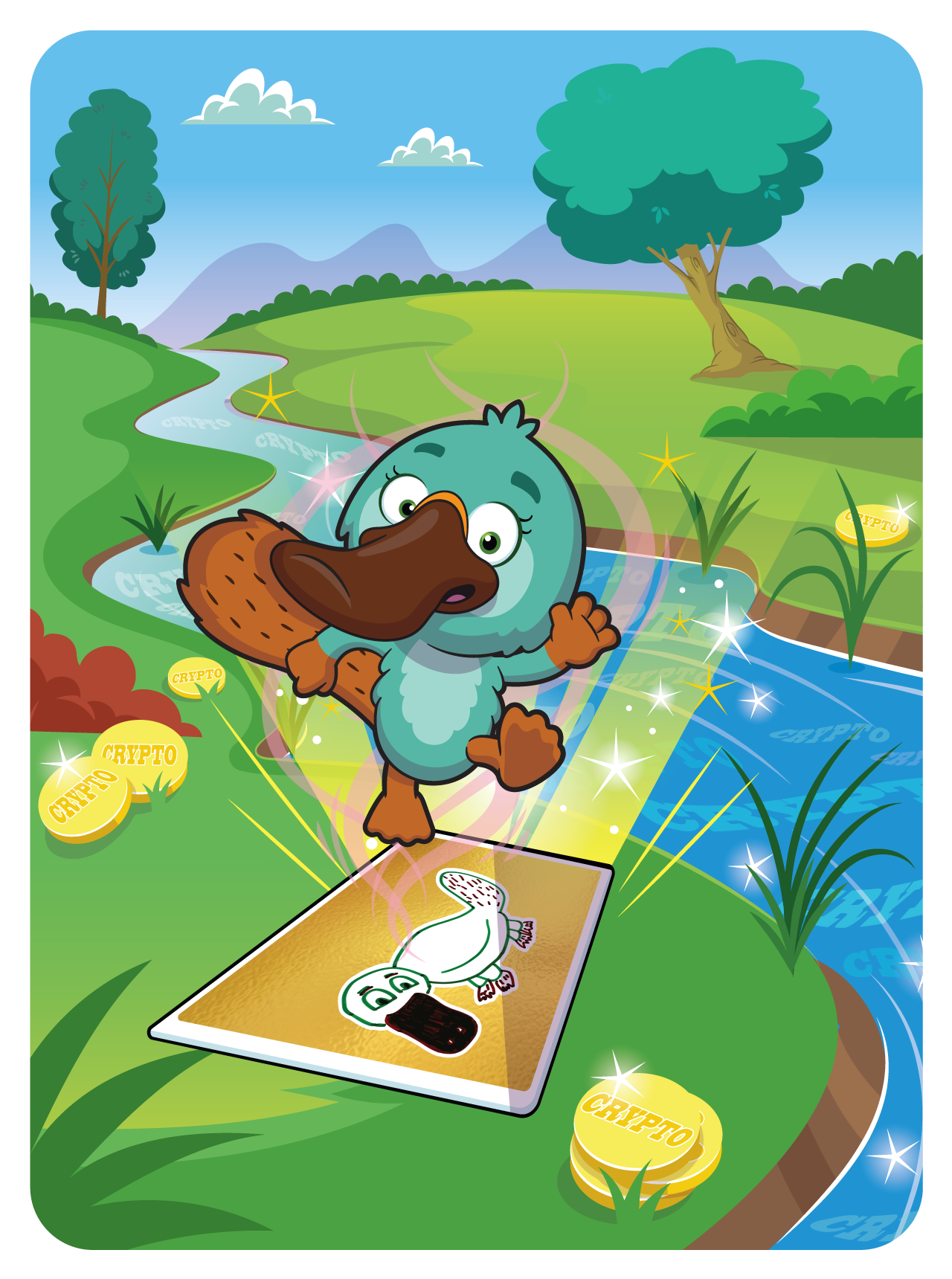 Gary Vaynerchuk - VeeFriends Series 2 - Pleasant Platypus #7253 - NFT # 7253