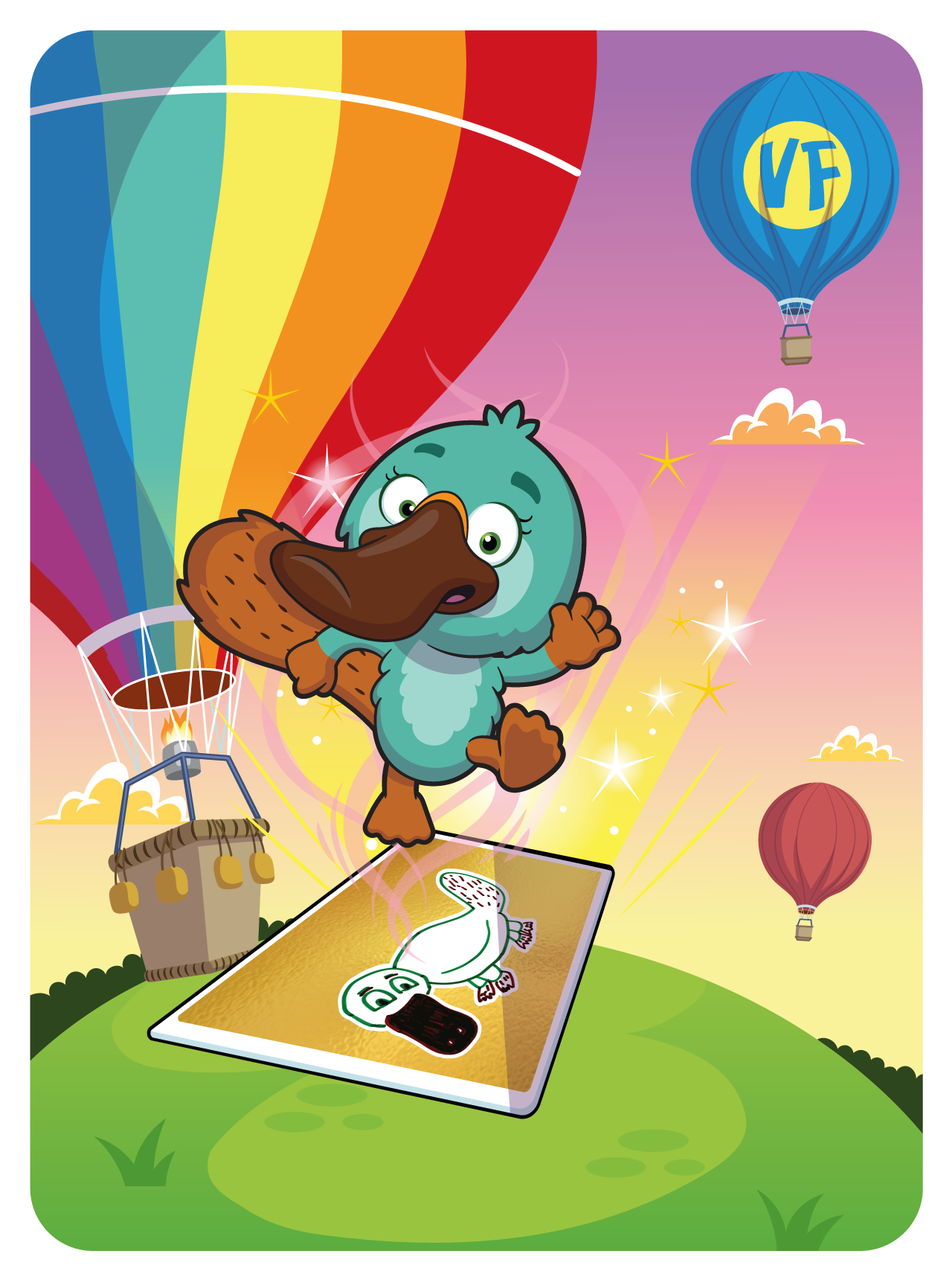 Gary Vaynerchuk - VeeFriends Series 2 - Pleasant Platypus #7254 - NFT # 7254