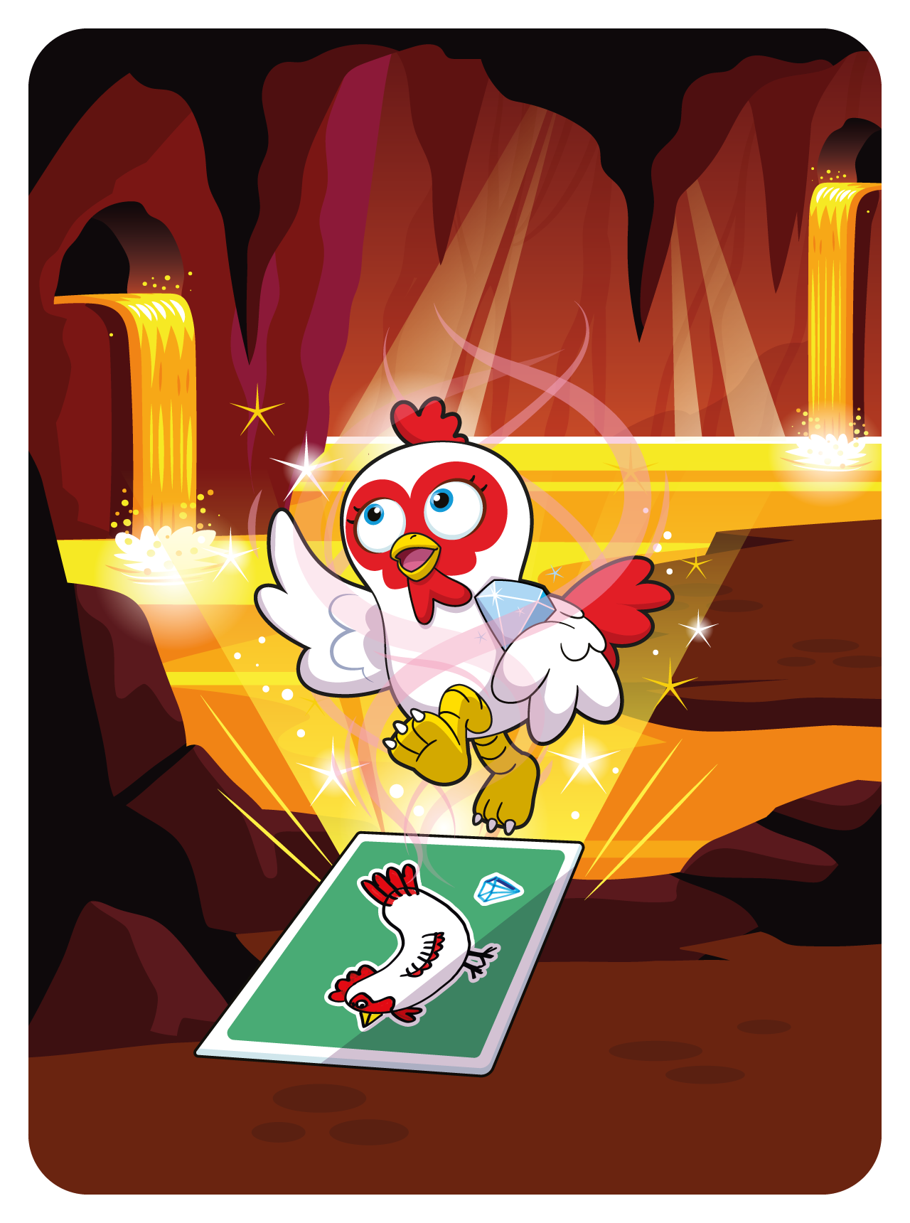 Gary Vaynerchuk - VeeFriends Series 2 - "Diamond Hands" Hen #73 - NFT # 73