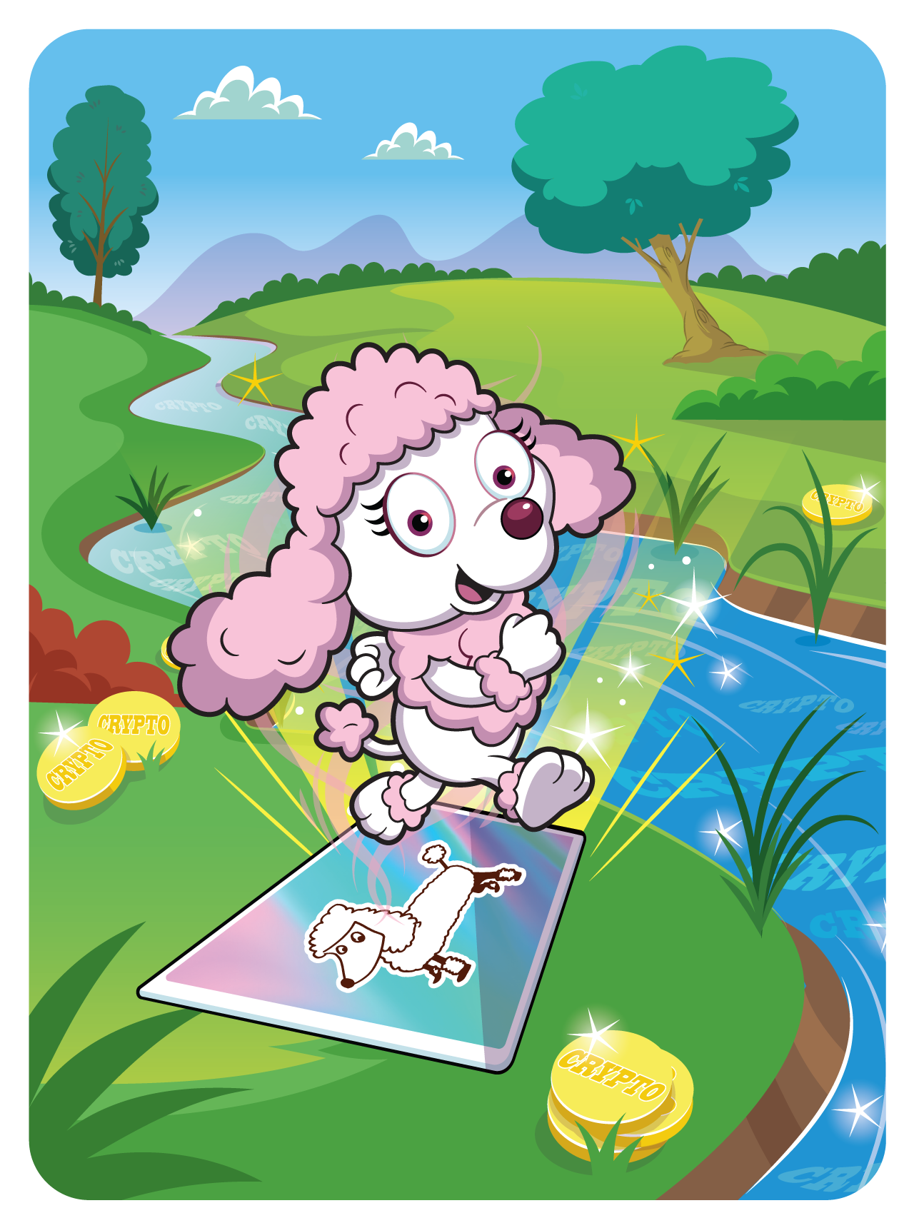 Gary Vaynerchuk - VeeFriends Series 2 - Polished Poodle #7351 - NFT # 7351