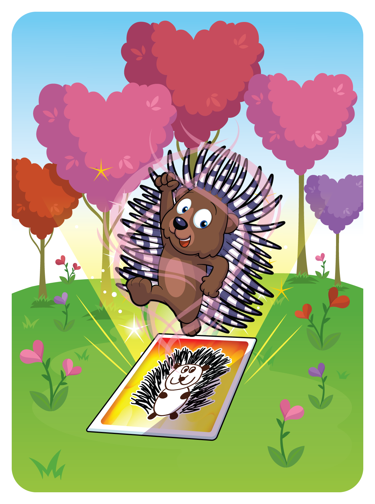 Positive Porcupine #7423