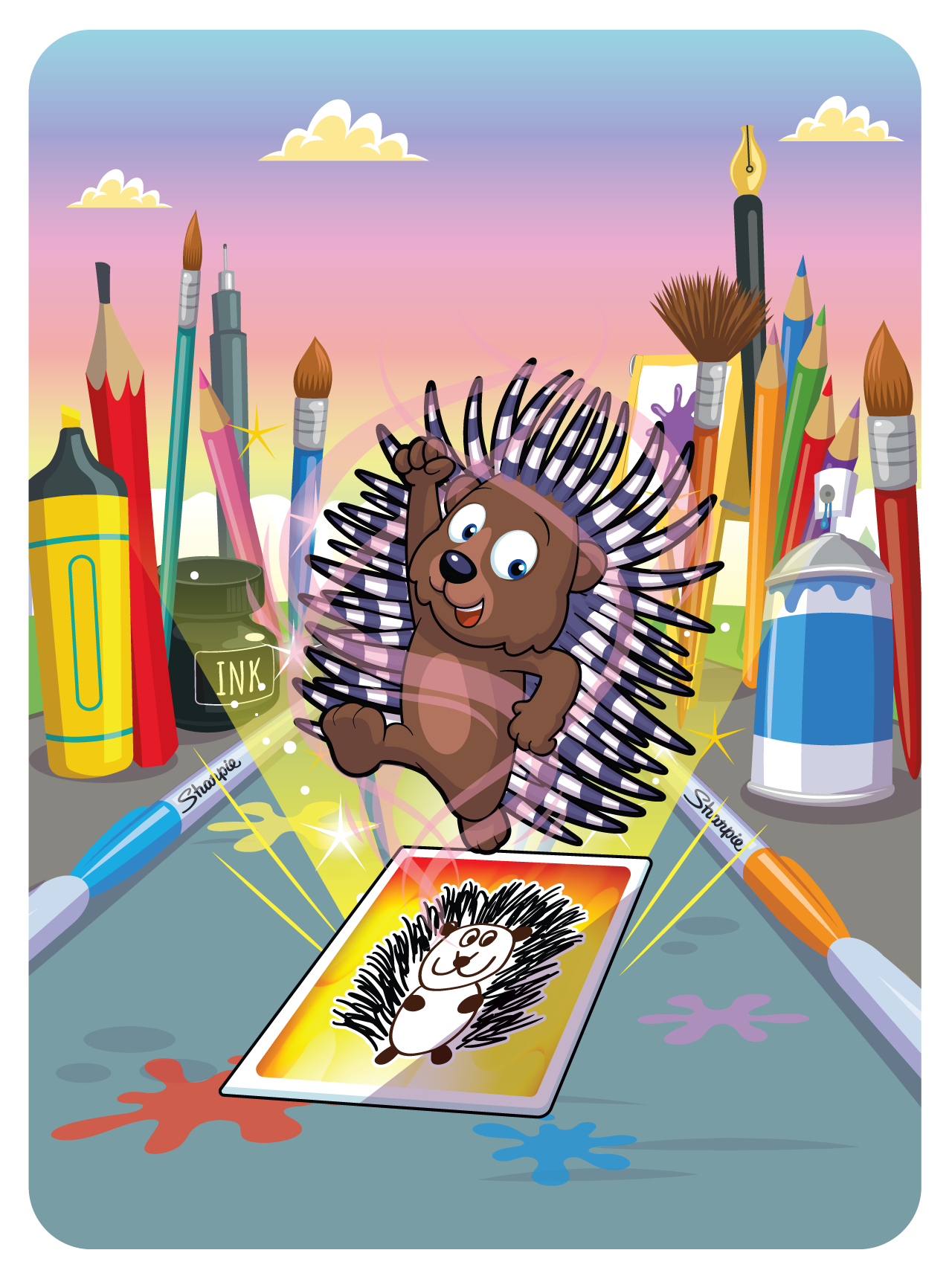 Gary Vaynerchuk - VeeFriends Series 2 - Positive Porcupine #7437 - NFT # 7437