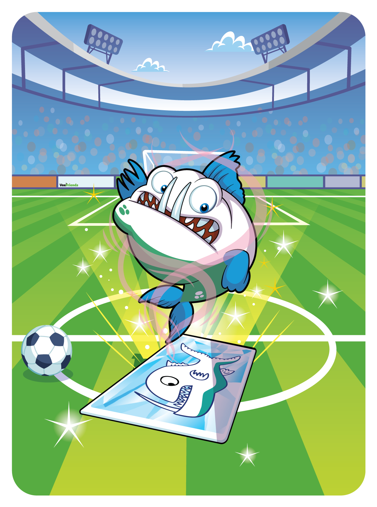 Gary Vaynerchuk - VeeFriends Series 2 - Proactive Piranha #7490 - NFT # 7490