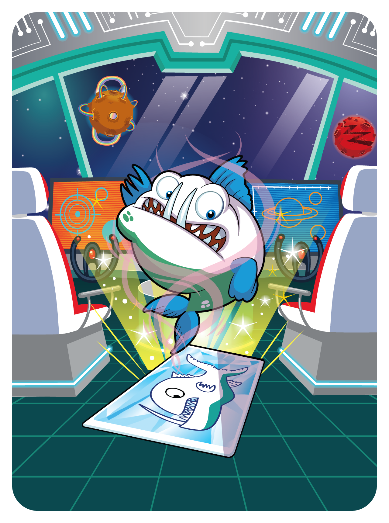 Gary Vaynerchuk - VeeFriends Series 2 - Proactive Piranha #7498 - NFT # 7498