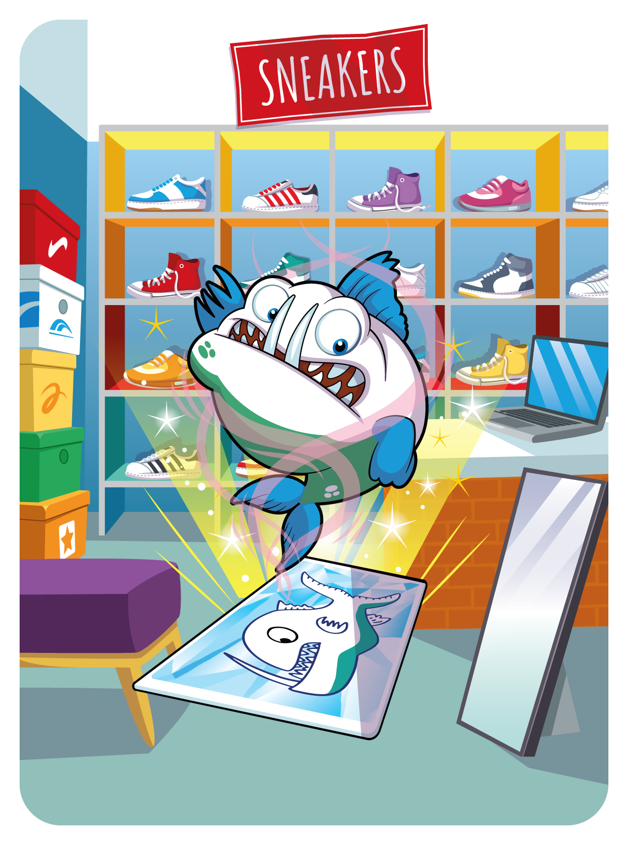 Gary Vaynerchuk - VeeFriends Series 2 - Proactive Piranha #7499 - NFT # 7499