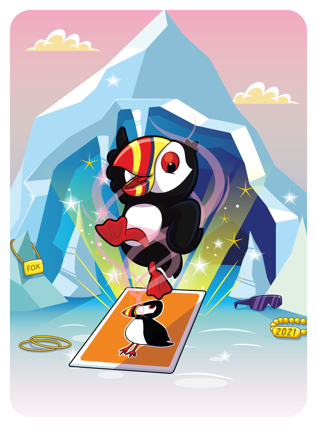 Gary Vaynerchuk - VeeFriends Series 2 - Productive Puffin #7537 - NFT # 7537