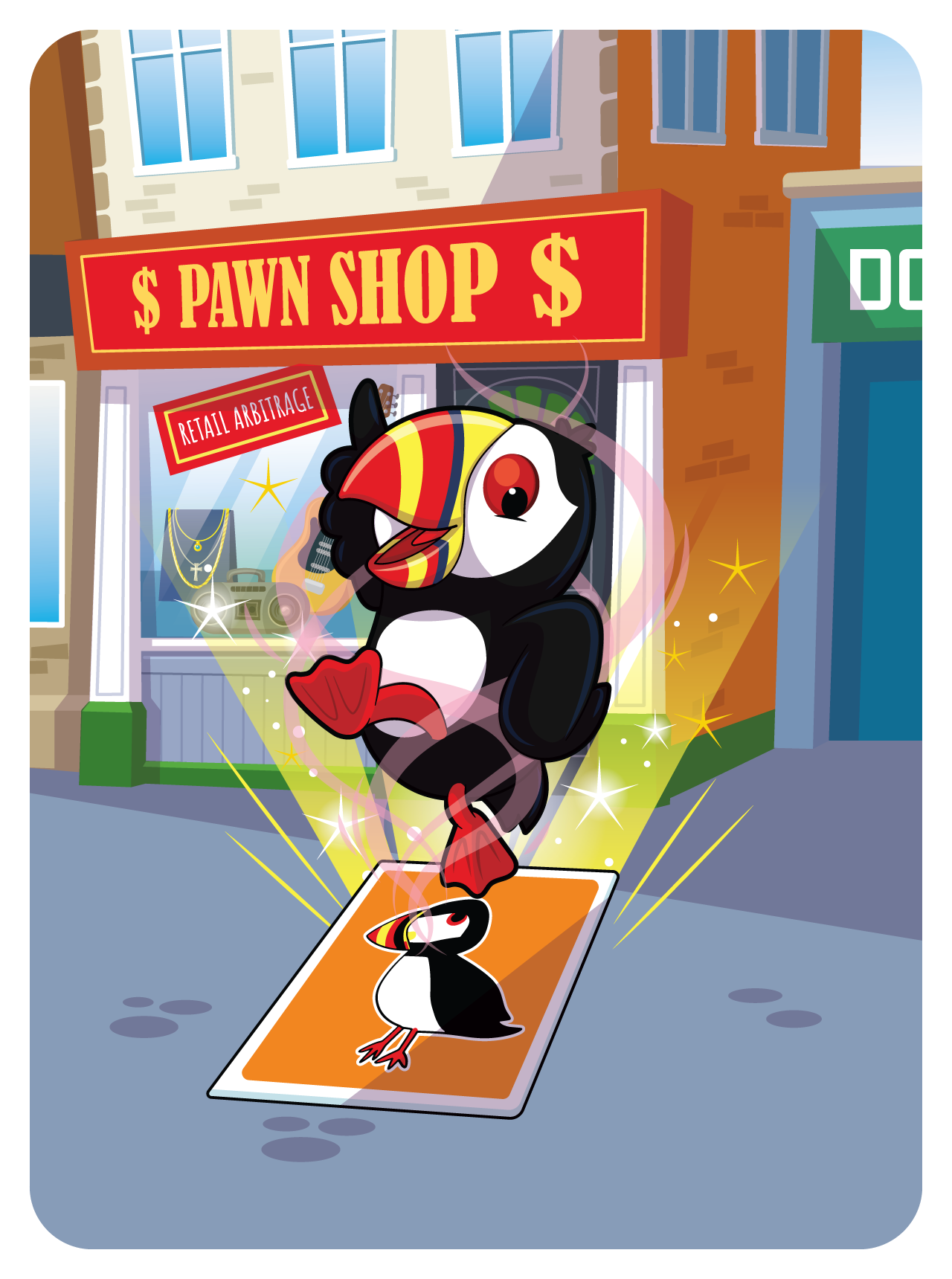 Gary Vaynerchuk - VeeFriends Series 2 - Productive Puffin #7558 - NFT # 7558