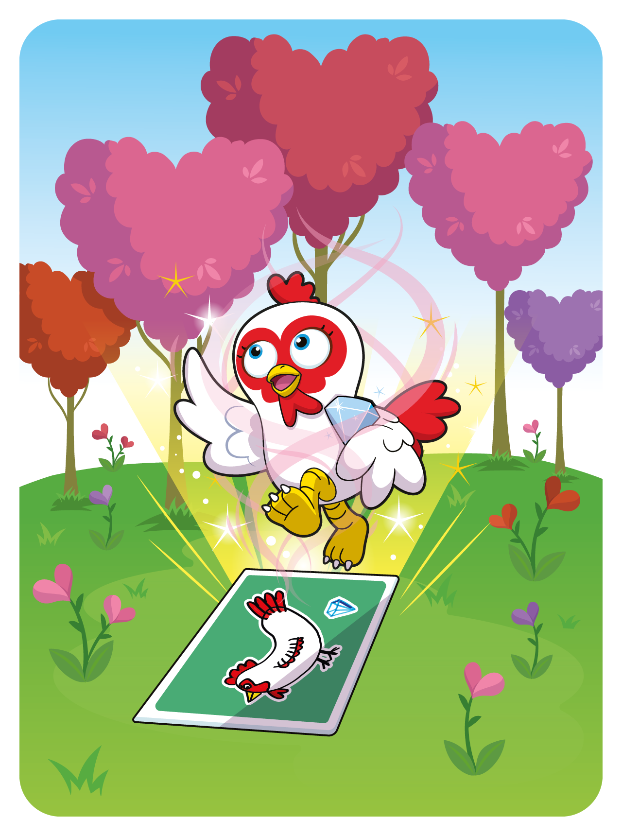 "Diamond Hands" Hen #77
