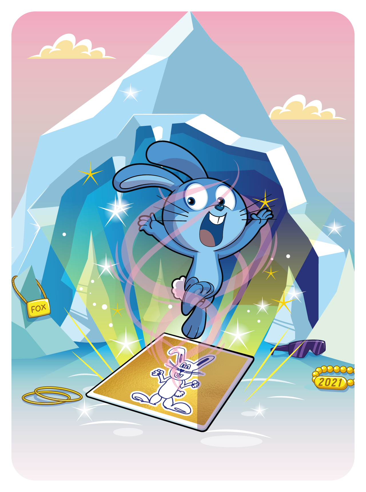 Gary Vaynerchuk - VeeFriends Series 2 - Radical Rabbit #7718 - NFT # 7718