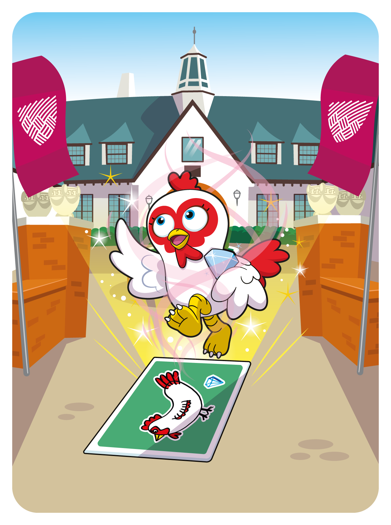 Gary Vaynerchuk - VeeFriends Series 2 - "Diamond Hands" Hen #78 - NFT # 78