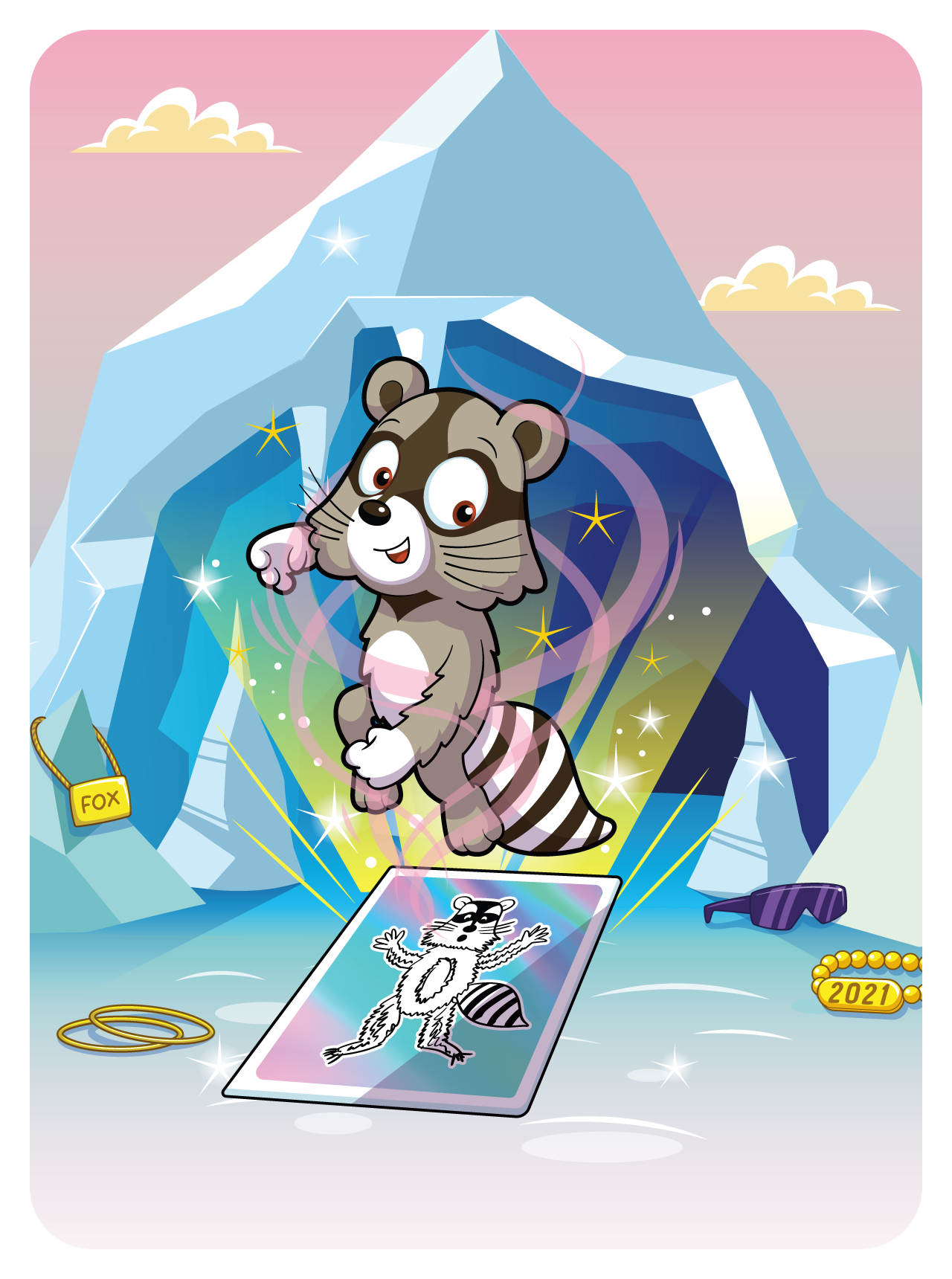 Gary Vaynerchuk - VeeFriends Series 2 - Respectful Racoon #7891 - NFT # 7891