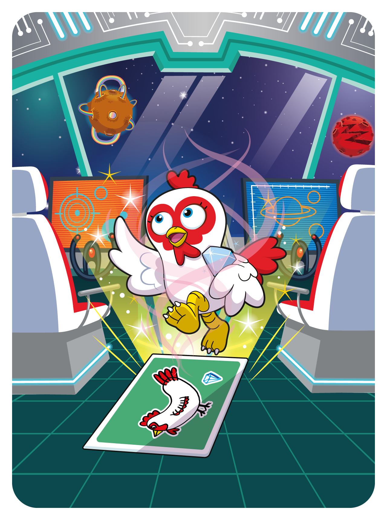 Gary Vaynerchuk - VeeFriends Series 2 - "Diamond Hands" Hen #79 - NFT # 79