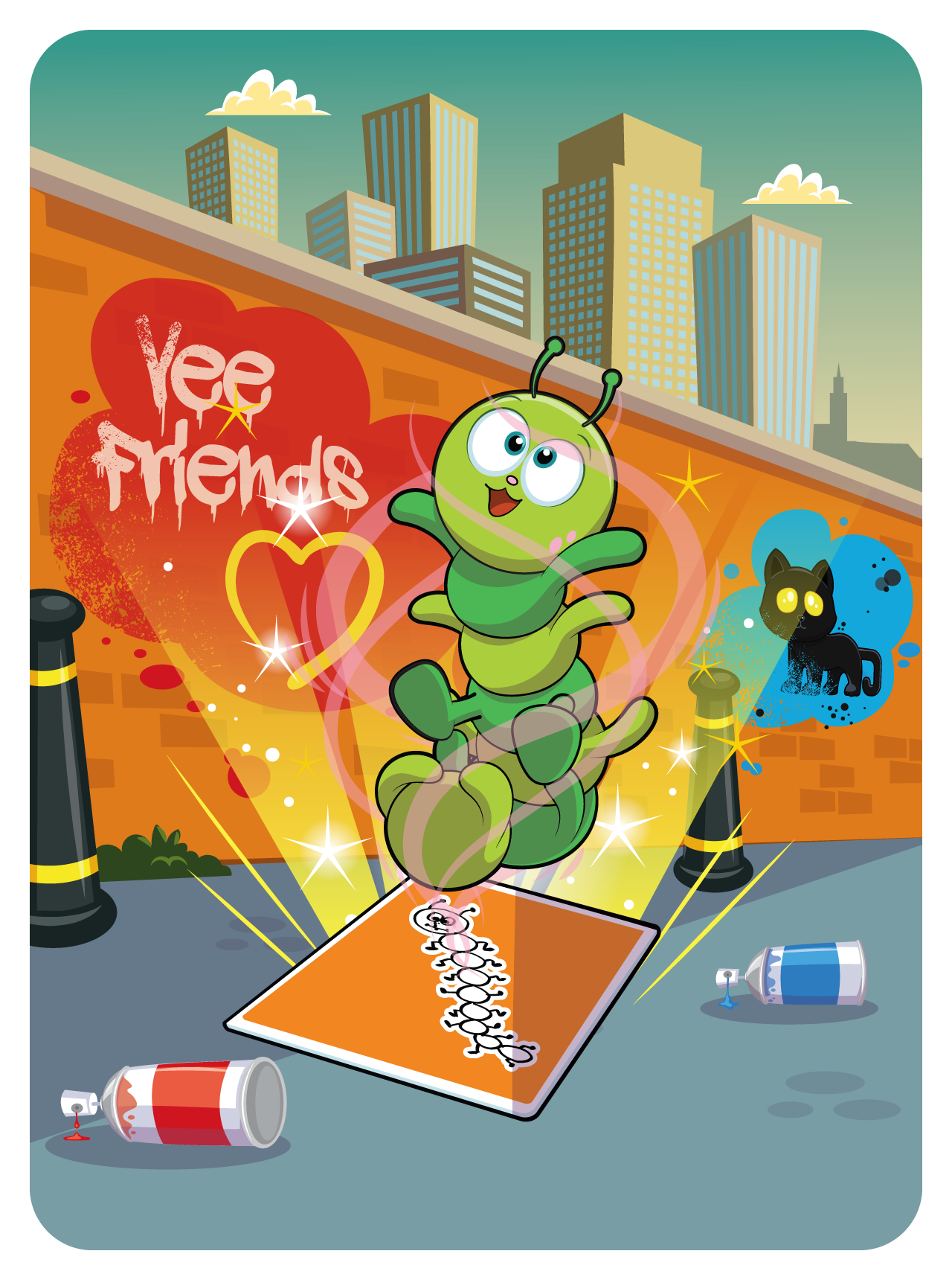 Gary Vaynerchuk - VeeFriends Series 2 - Sensitive Centipede #8132 - NFT # 8132