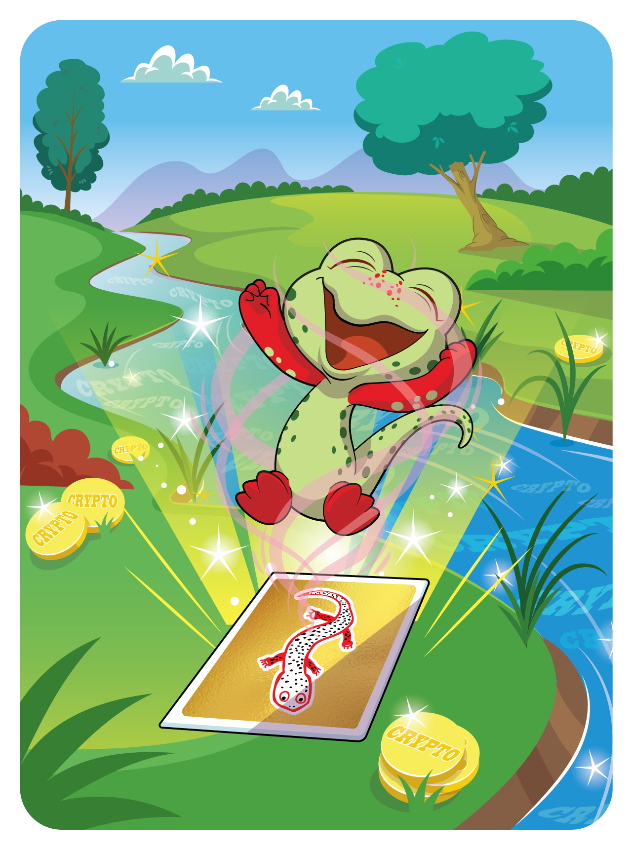 Gary Vaynerchuk - VeeFriends Series 2 - Sentimental Salamander #8188 - NFT # 8188