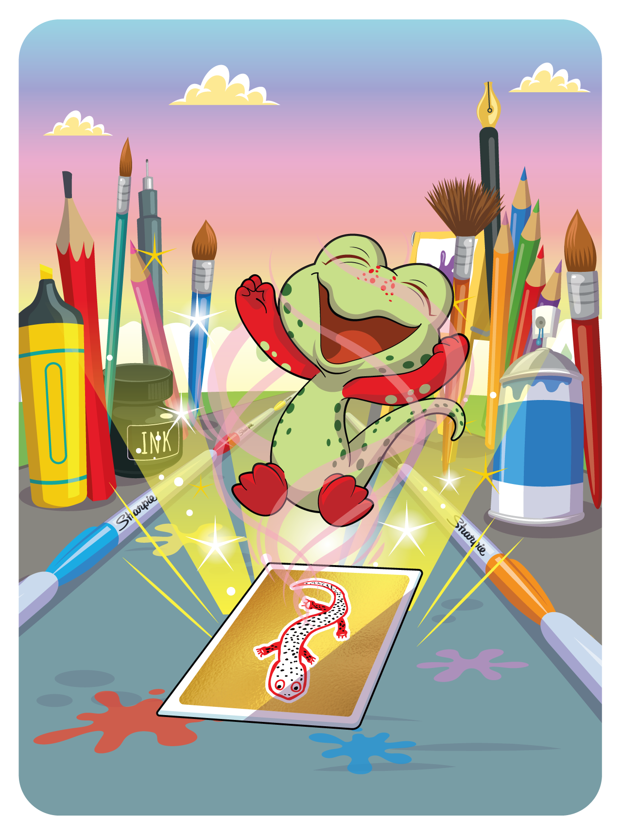 Gary Vaynerchuk - VeeFriends Series 2 - Sentimental Salamander #8190 - NFT # 8190