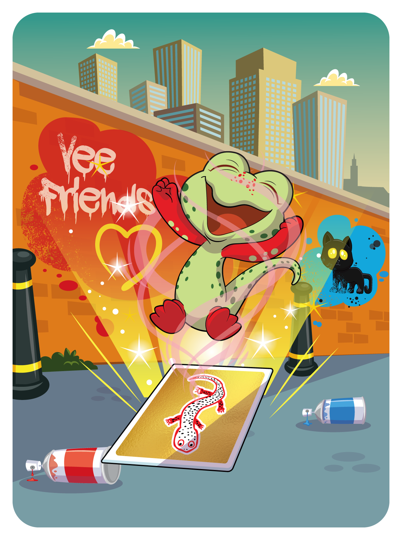 Gary Vaynerchuk - VeeFriends Series 2 - Sentimental Salamander #8200 - NFT # 8200