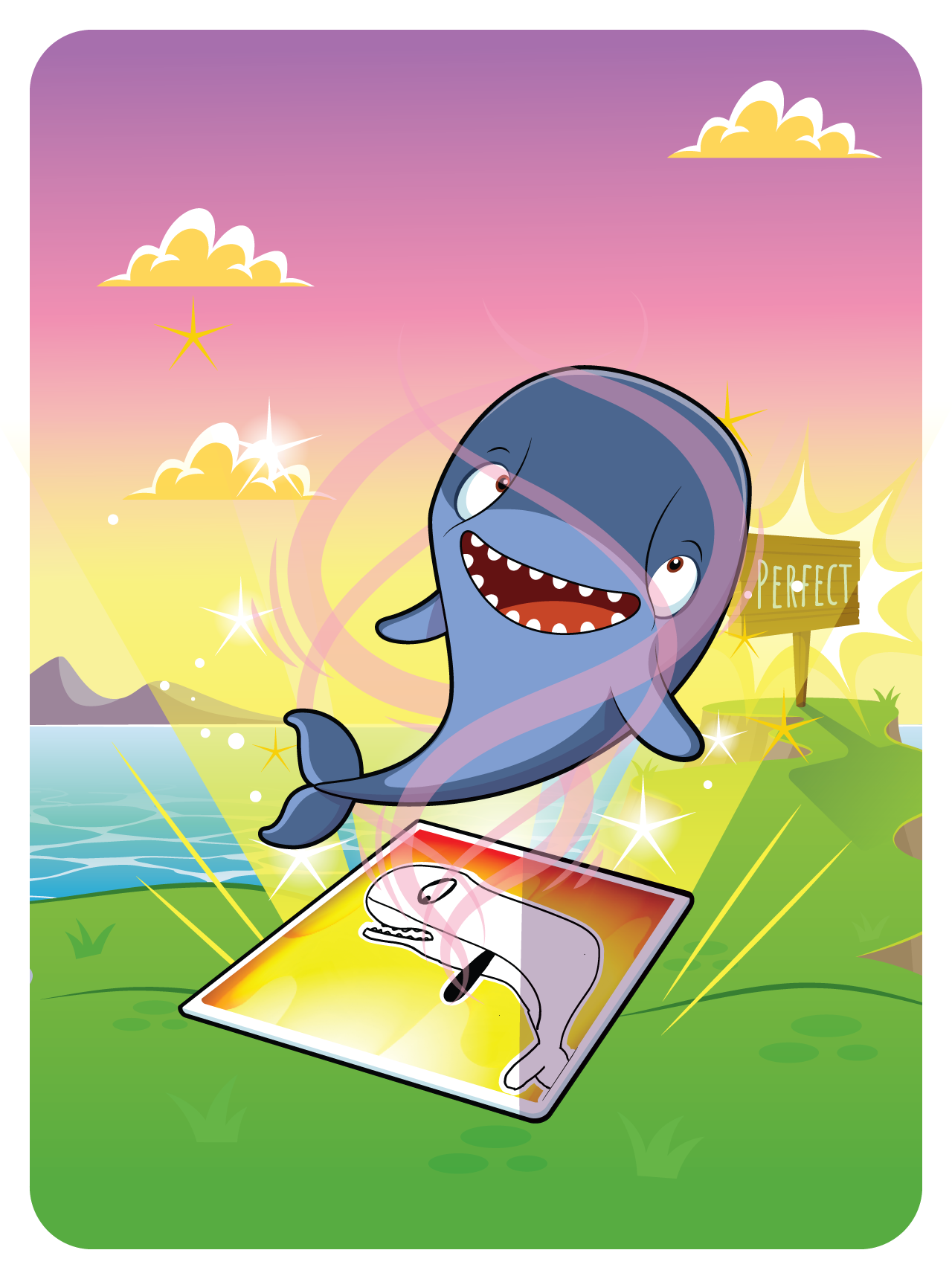 Serious Sperm Whale #8208