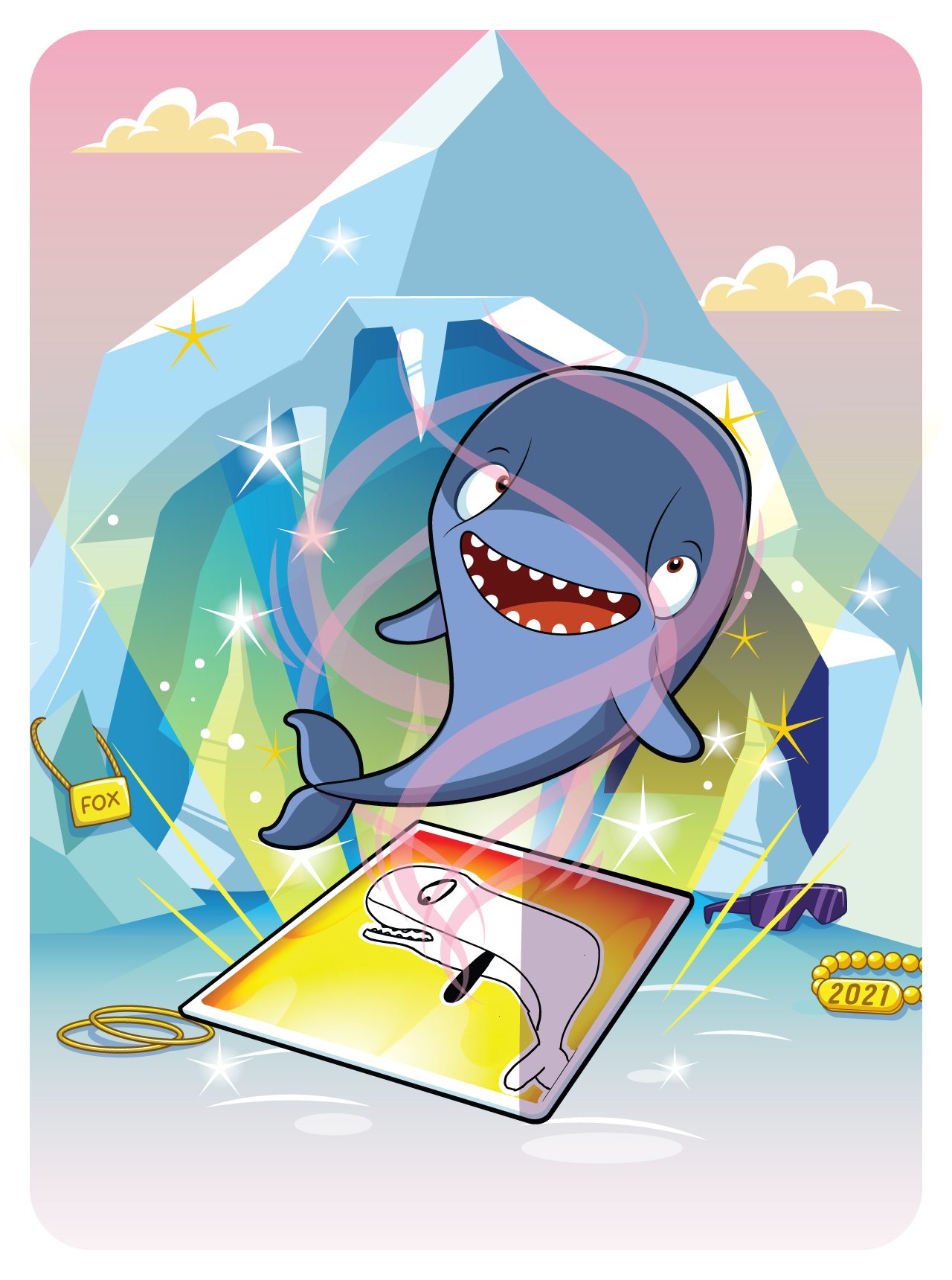 Gary Vaynerchuk - VeeFriends Series 2 - Serious Sperm Whale #8227 - NFT # 8227