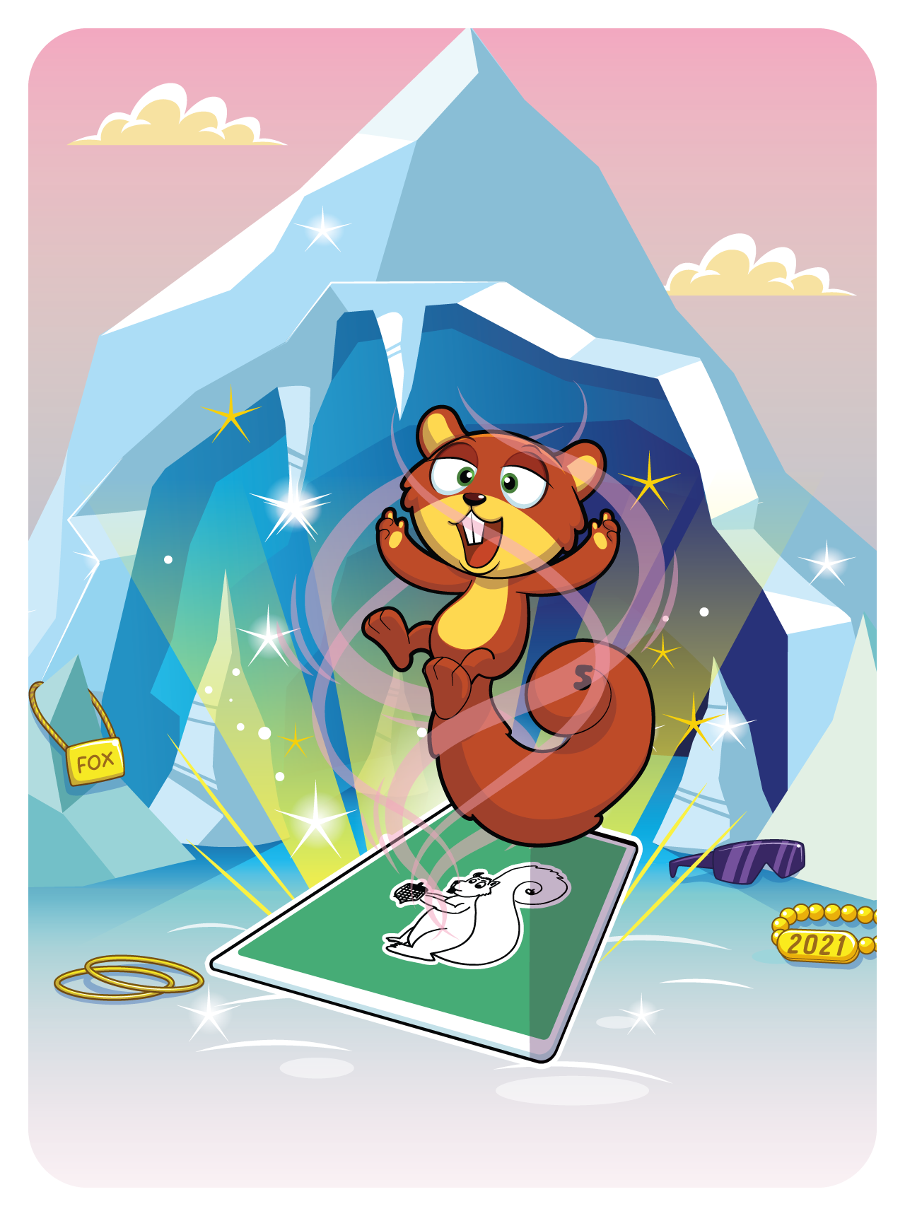 Gary Vaynerchuk - VeeFriends Series 2 - Sharing Squirrel #8270 - NFT # 8270