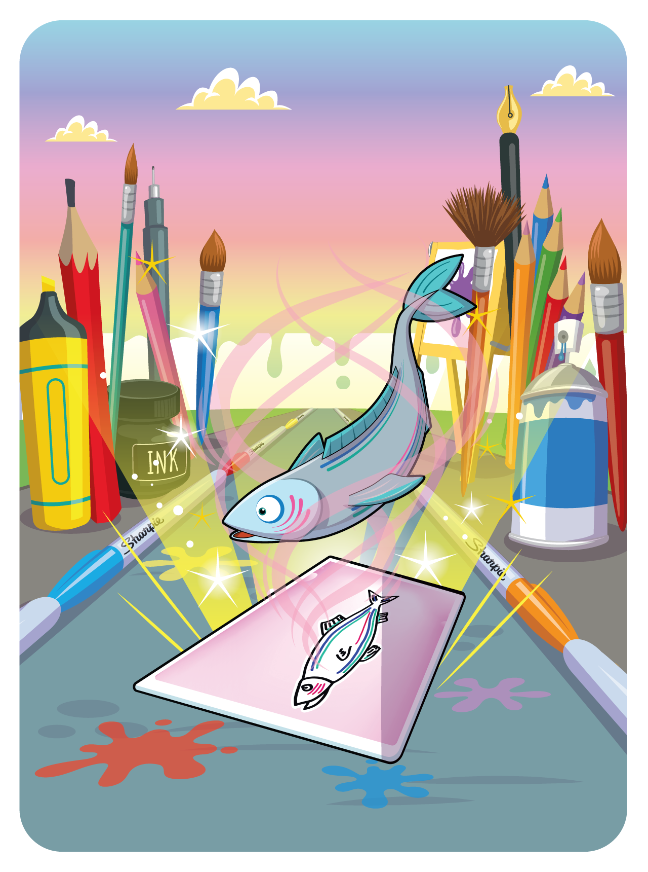 Gary Vaynerchuk - VeeFriends Series 2 - Spiffy Salmon #8541 - NFT # 8541